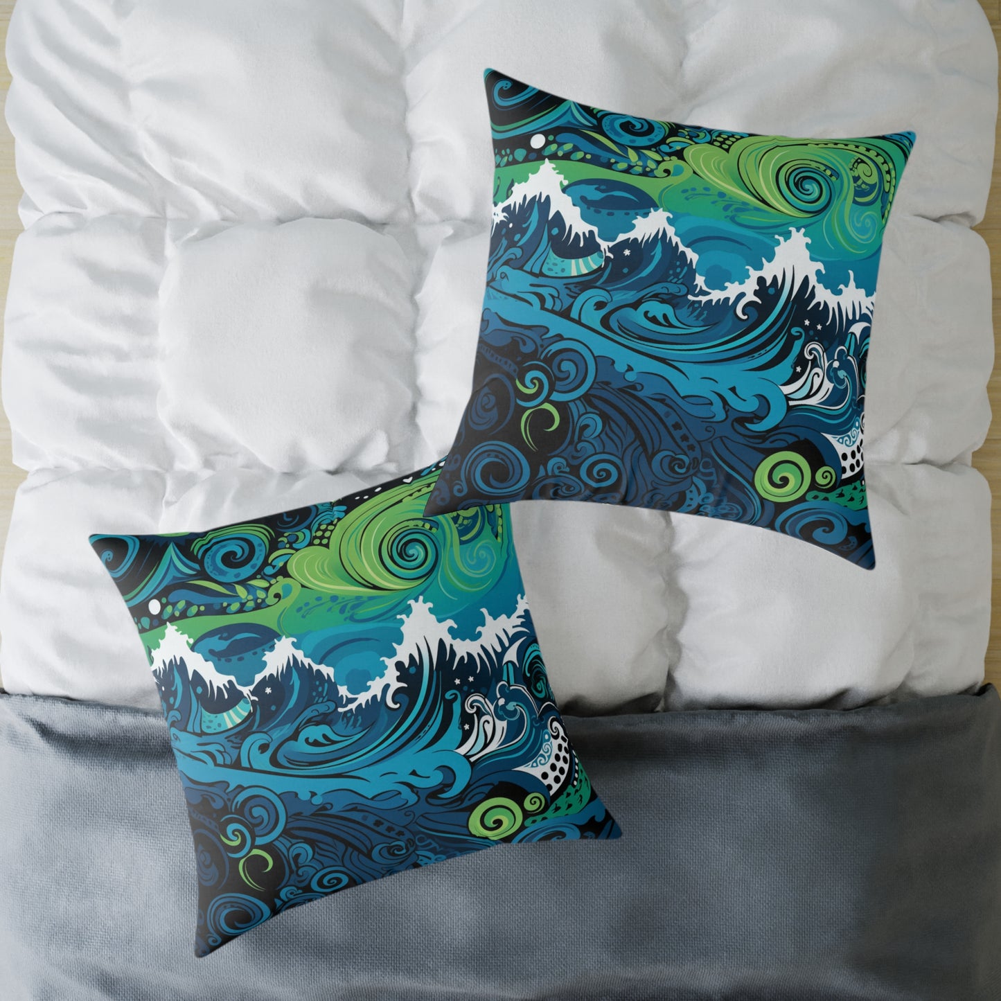 Square Poly Canvas Pillow