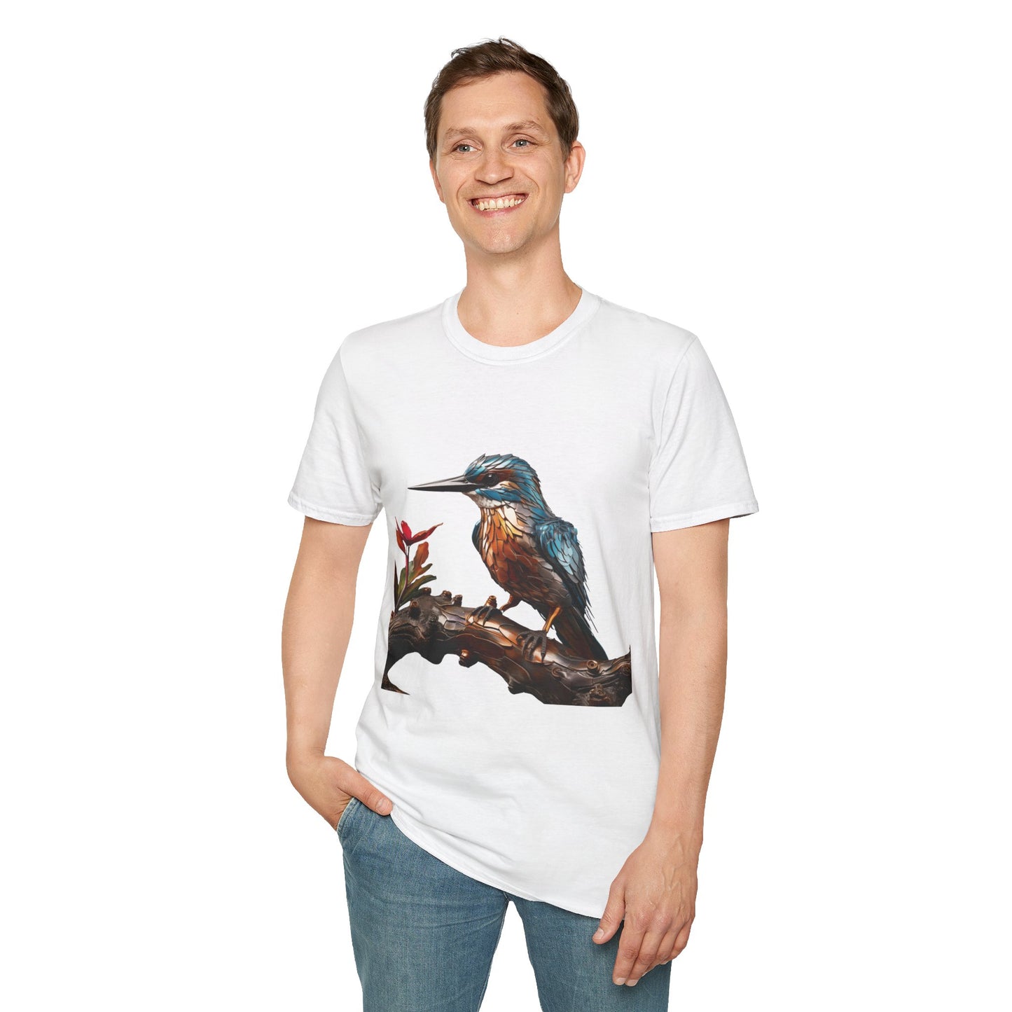 Unisex Softstyle T-Shirt - Kingfisher