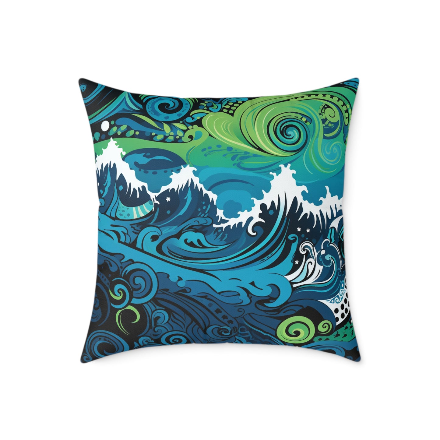 Square Poly Canvas Pillow