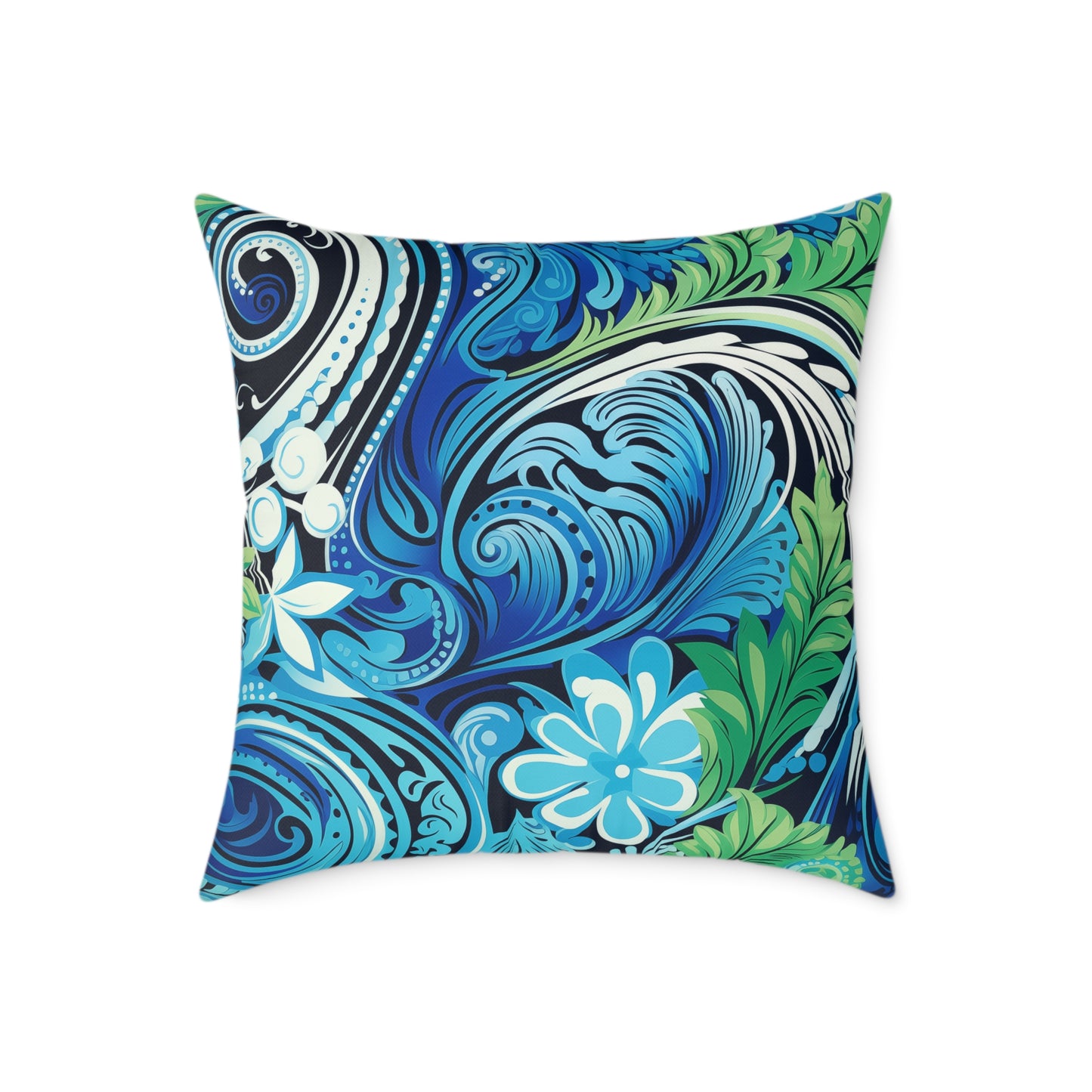 Square Poly Canvas Pillow