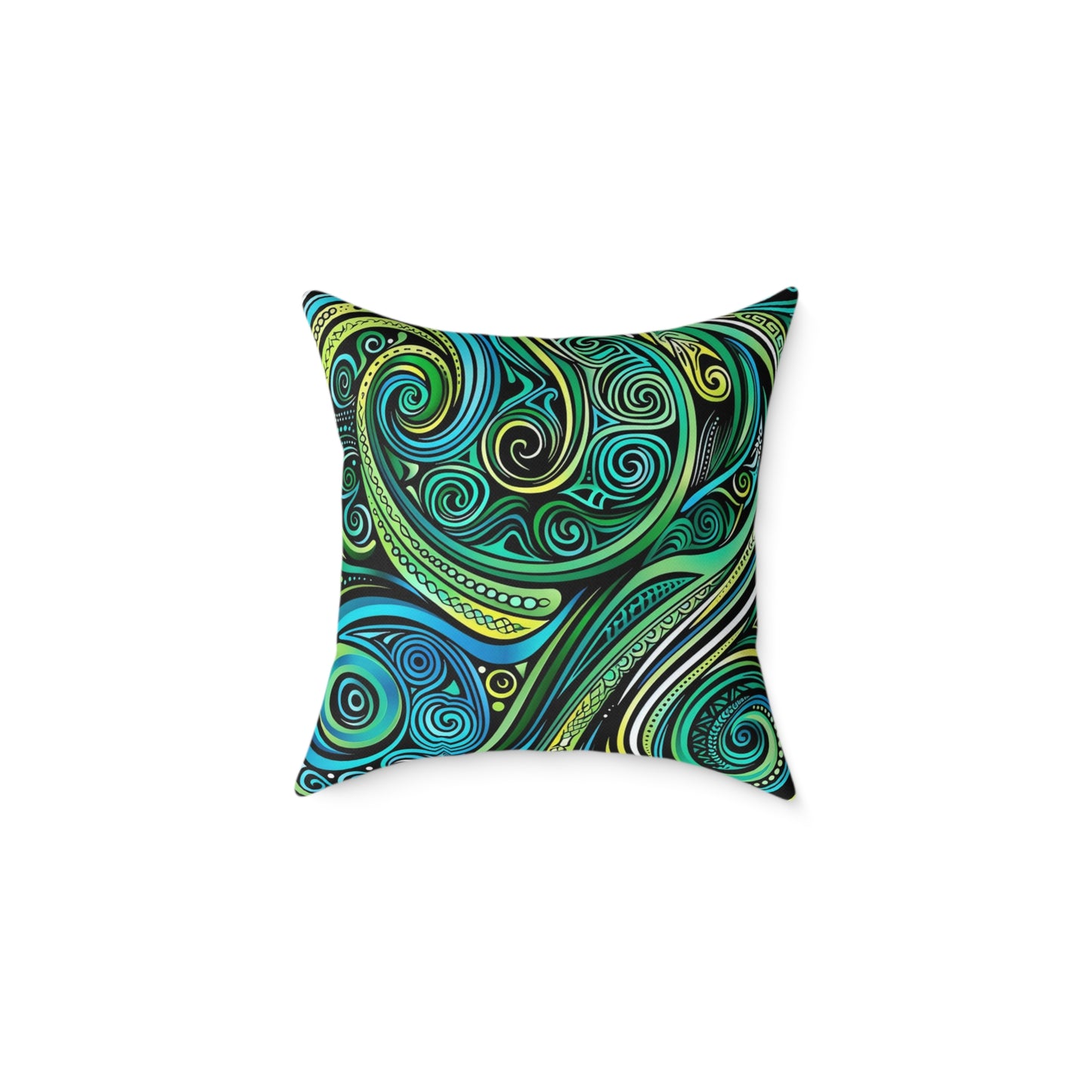 Square Poly Canvas Pillow