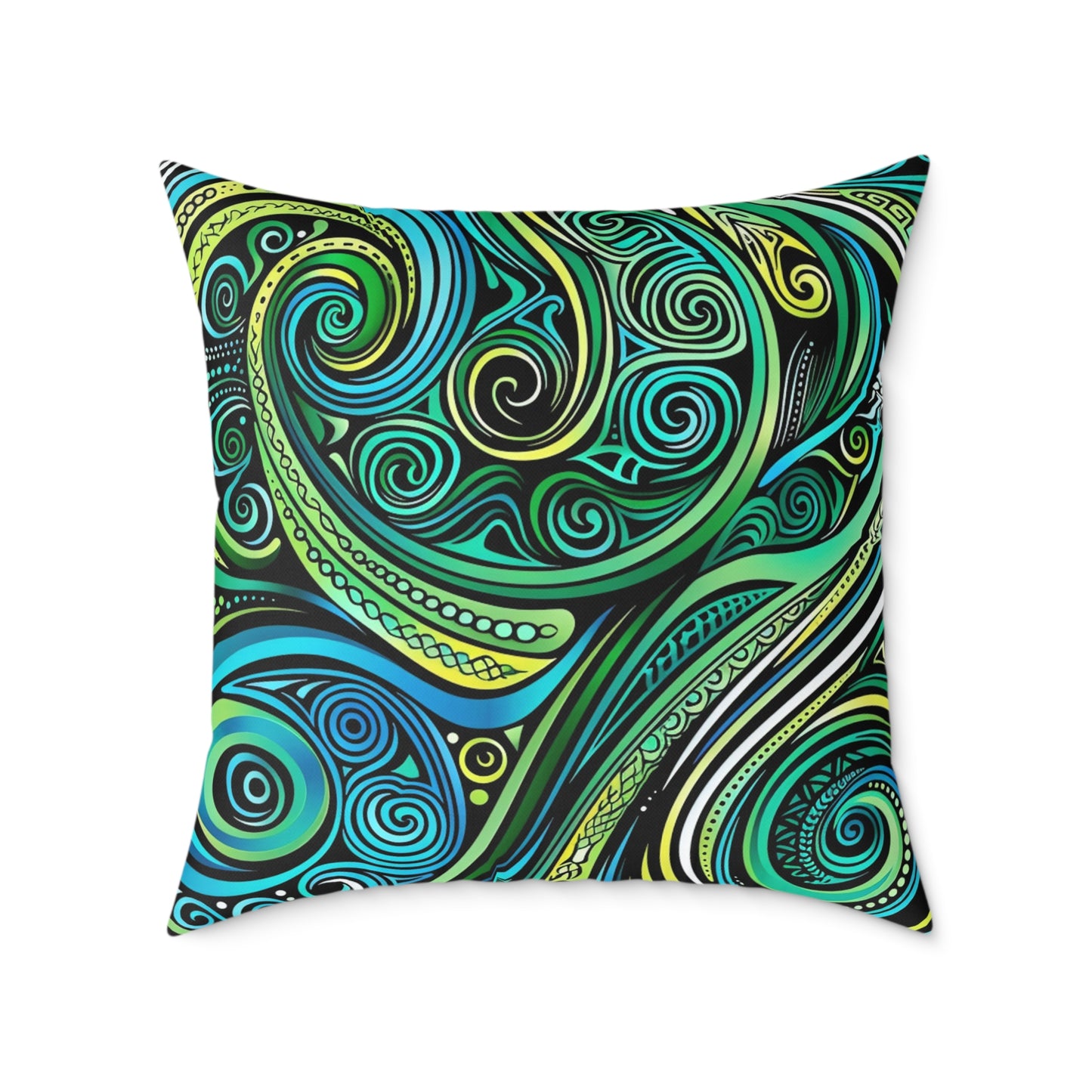 Square Poly Canvas Pillow