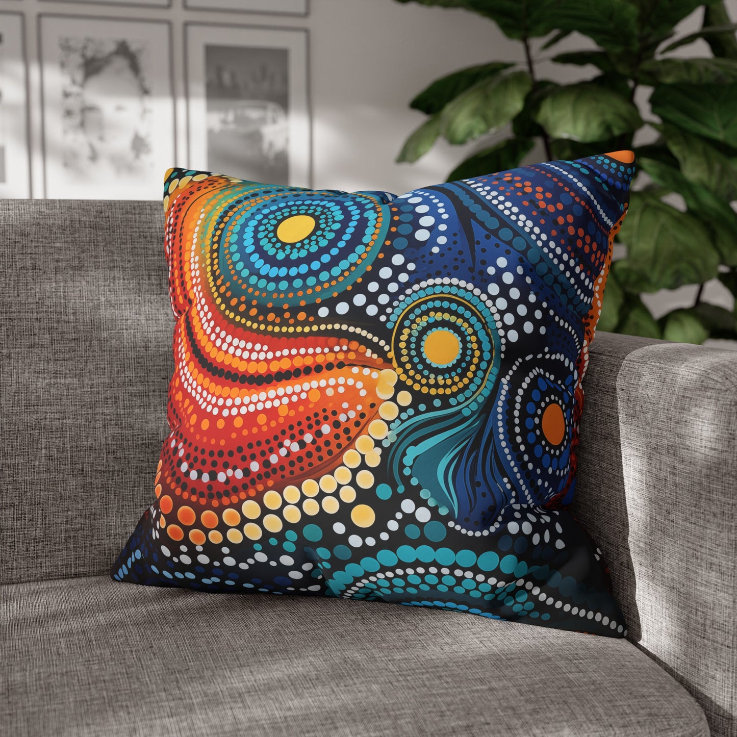 Square Poly Canvas Pillowcase