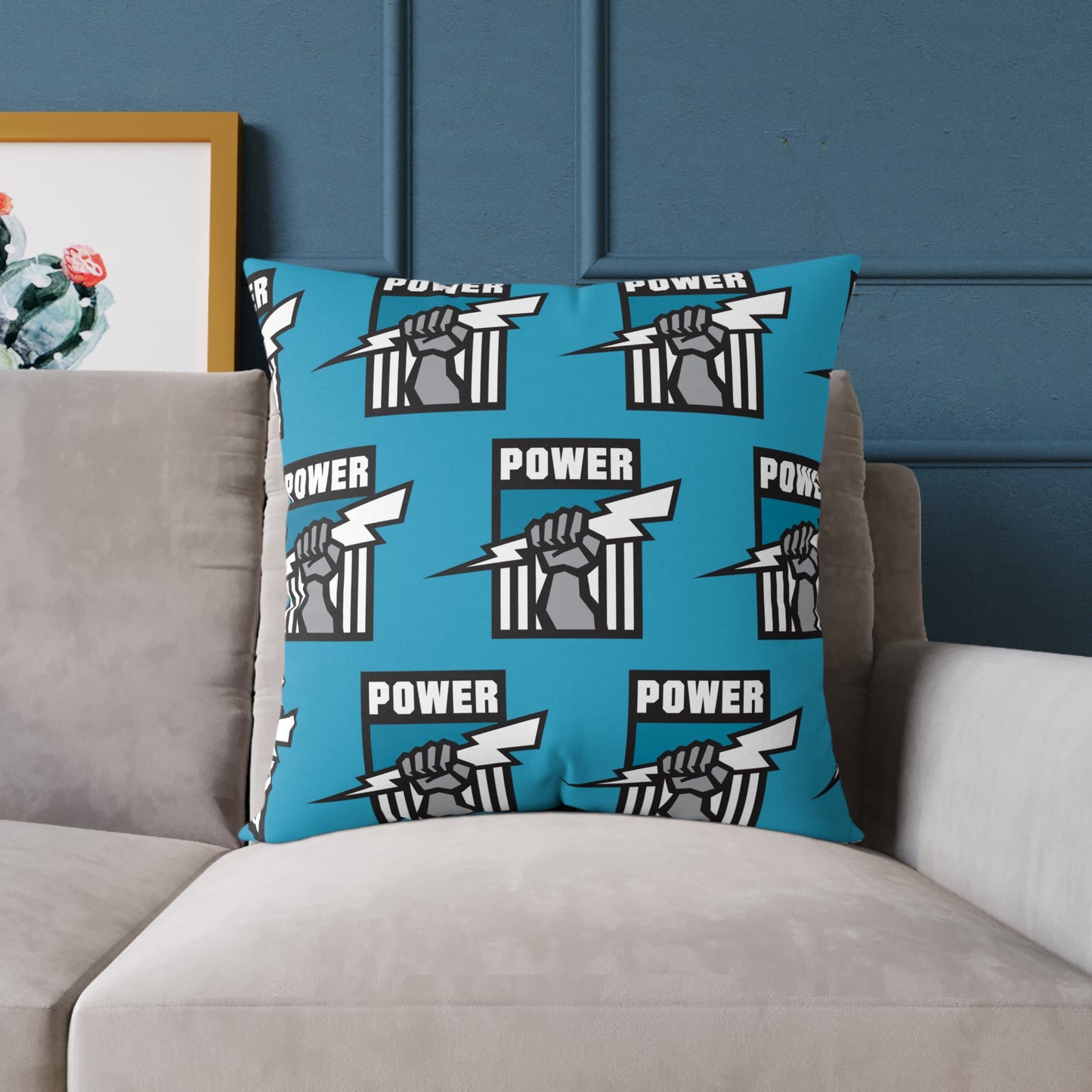 Square Poly Canvas Pillow