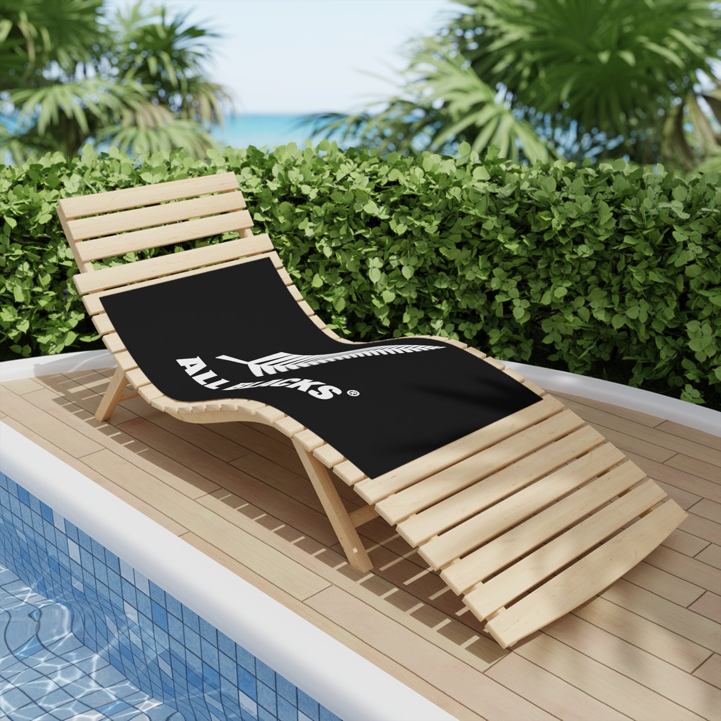All Blacks Beach Towels