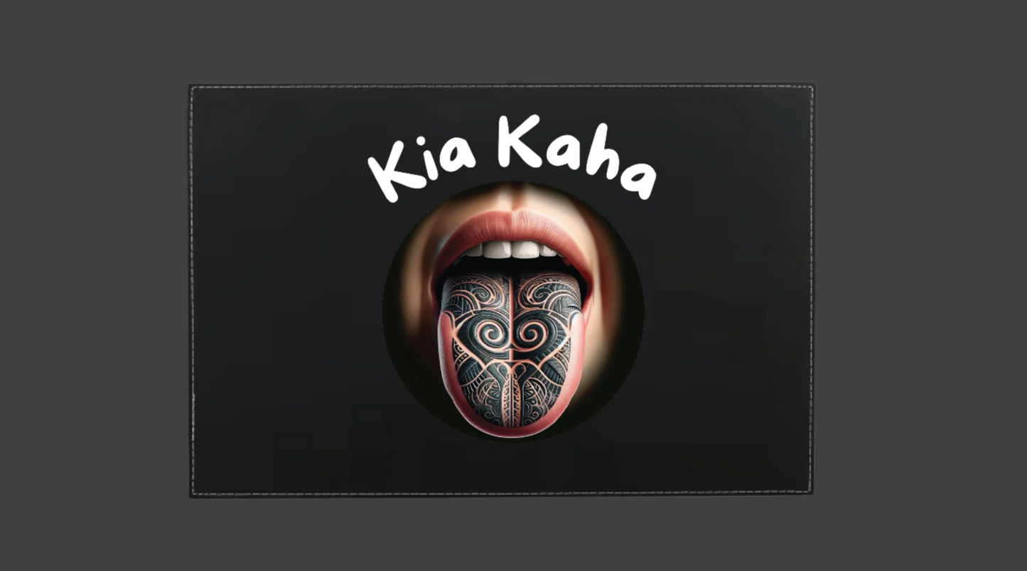 Kia Kaha Lips Place Mat