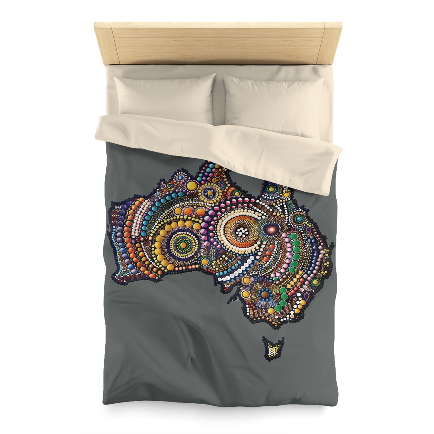Australian Indigenous Inspired Microfiber Duvet Cover
