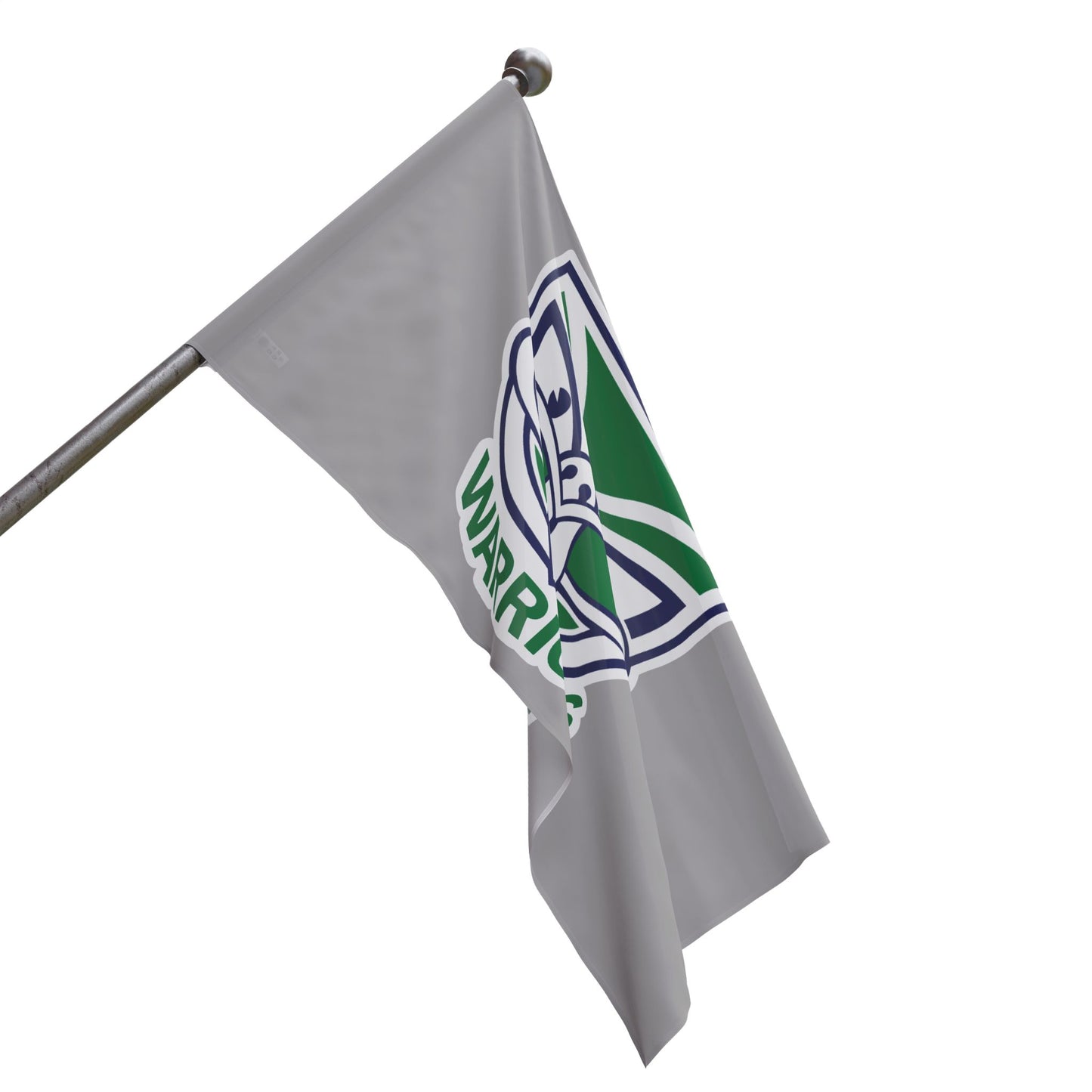 NZ Warriors Single Sided Light Grey Flag ( 3 sizes available)