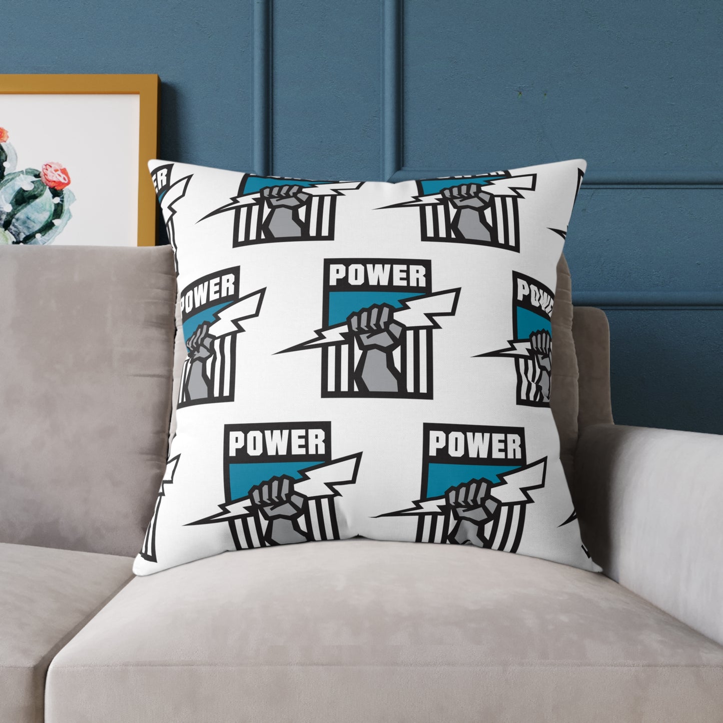 Square Poly Canvas Pillow