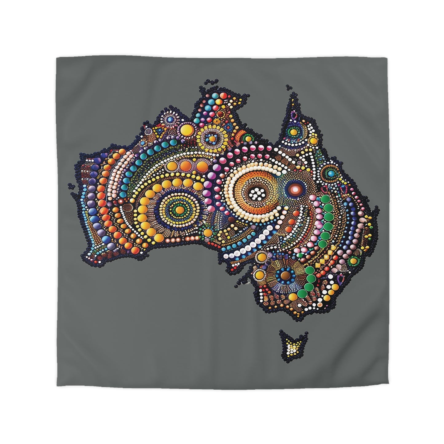 Australian Indigenous Inspired Microfiber Duvet Cover