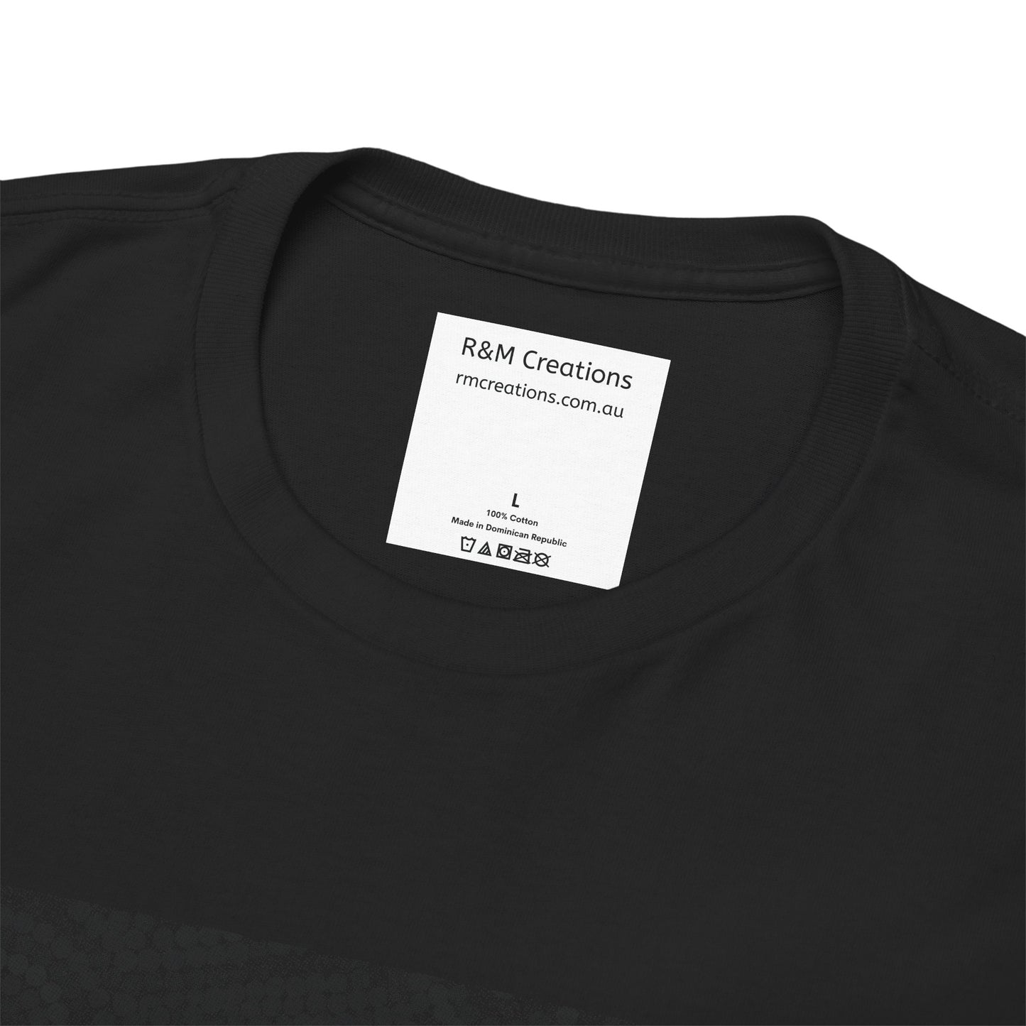 Sport-Inspired Unisex Heavy Cotton Tee with Lions Rugby Tour 2025 with Lion's & Wallabies Crests
