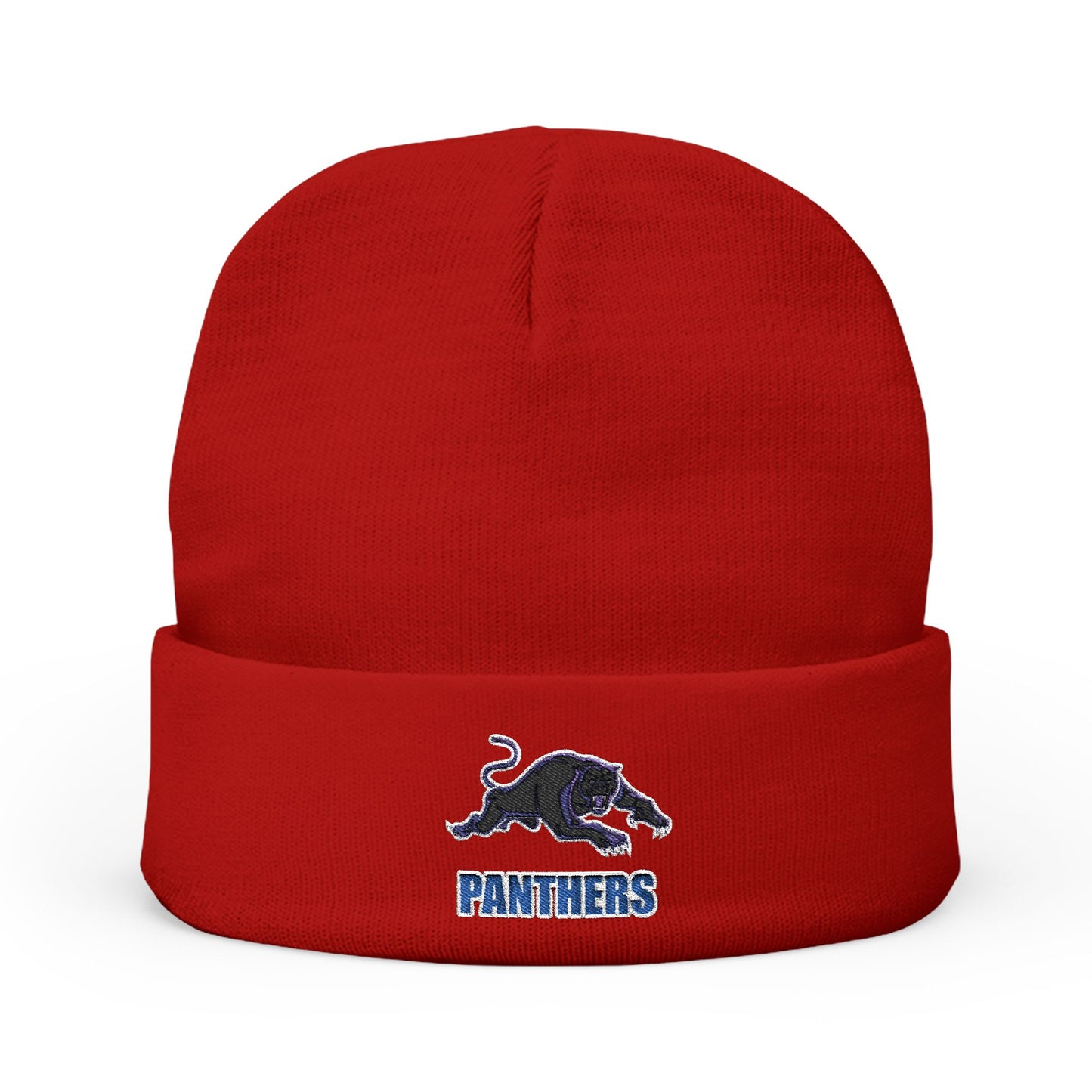Knit Beanie (Embroidery) - Penrith Panthers