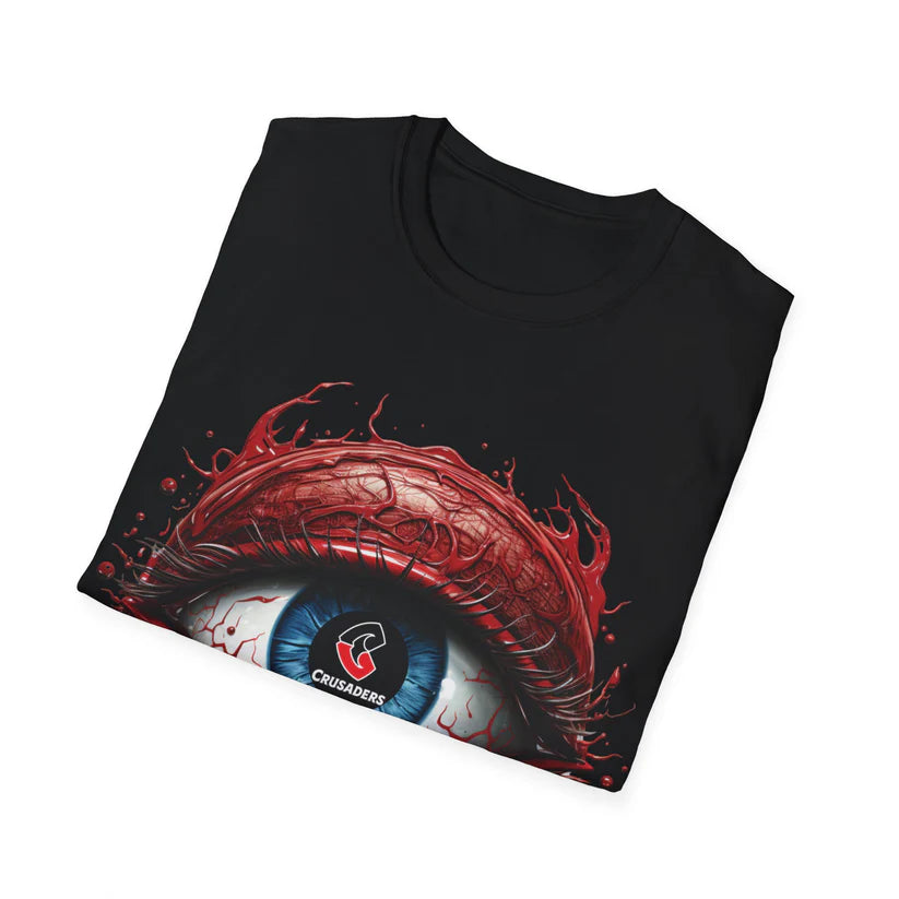 Canterbury Crusaders Eye Plain Crew Neck T-Shirt (made in-house)