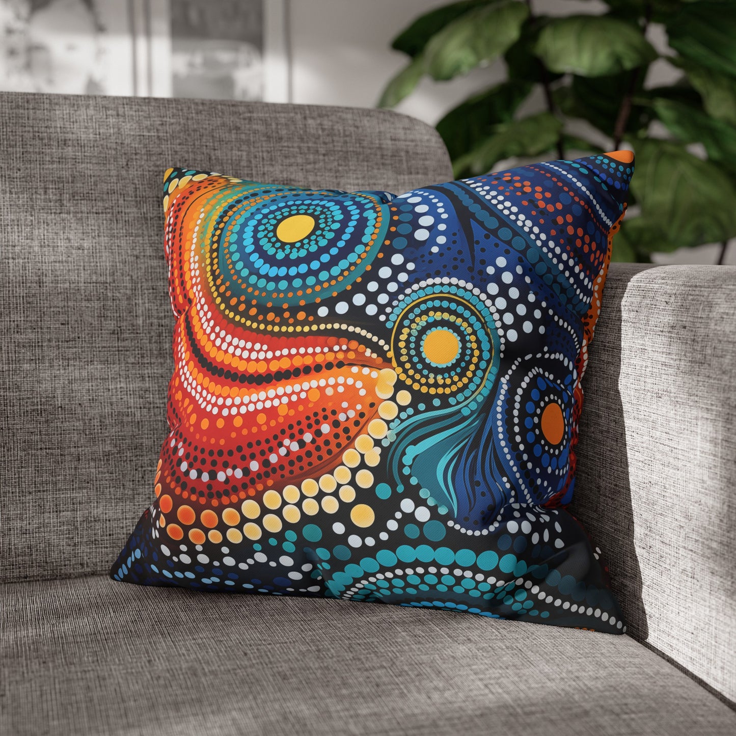 Square Poly Canvas Pillowcase