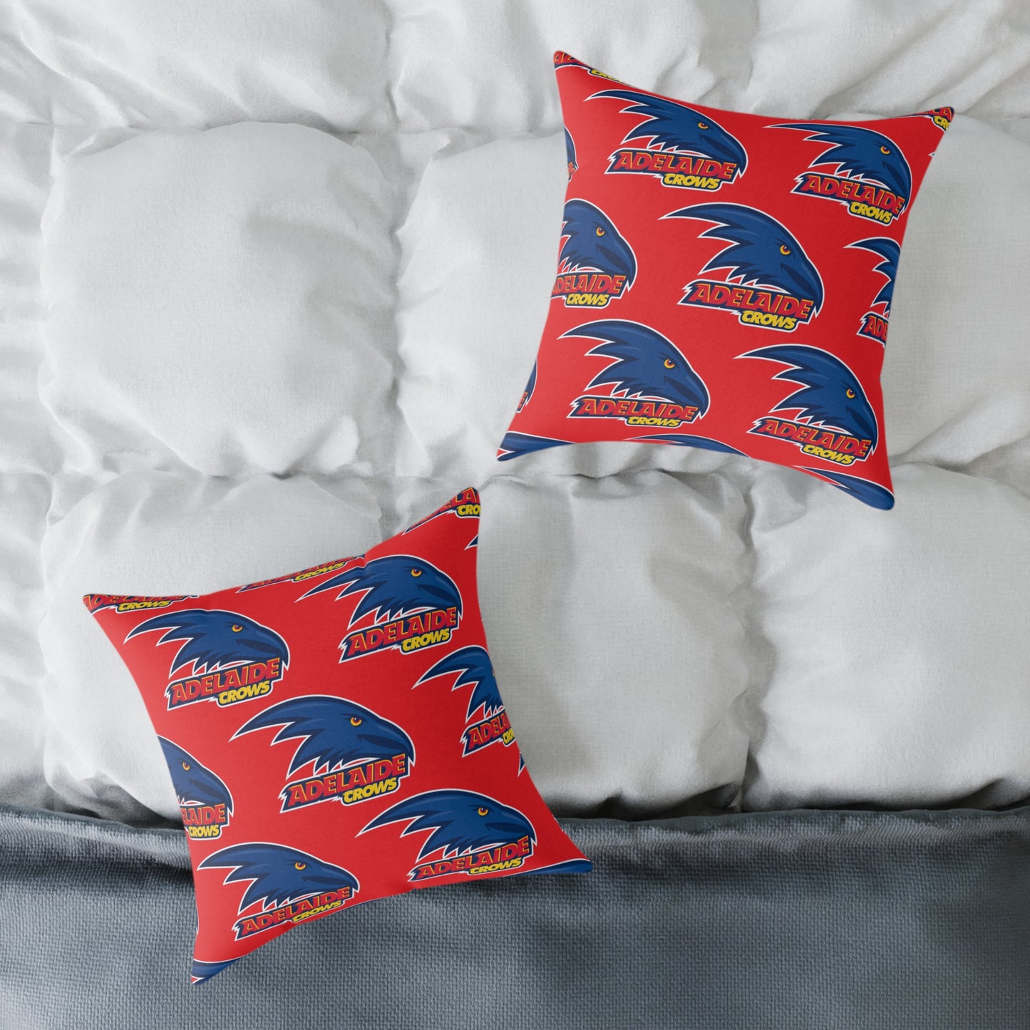 Square Poly Canvas Pillow - Adelaide Crows