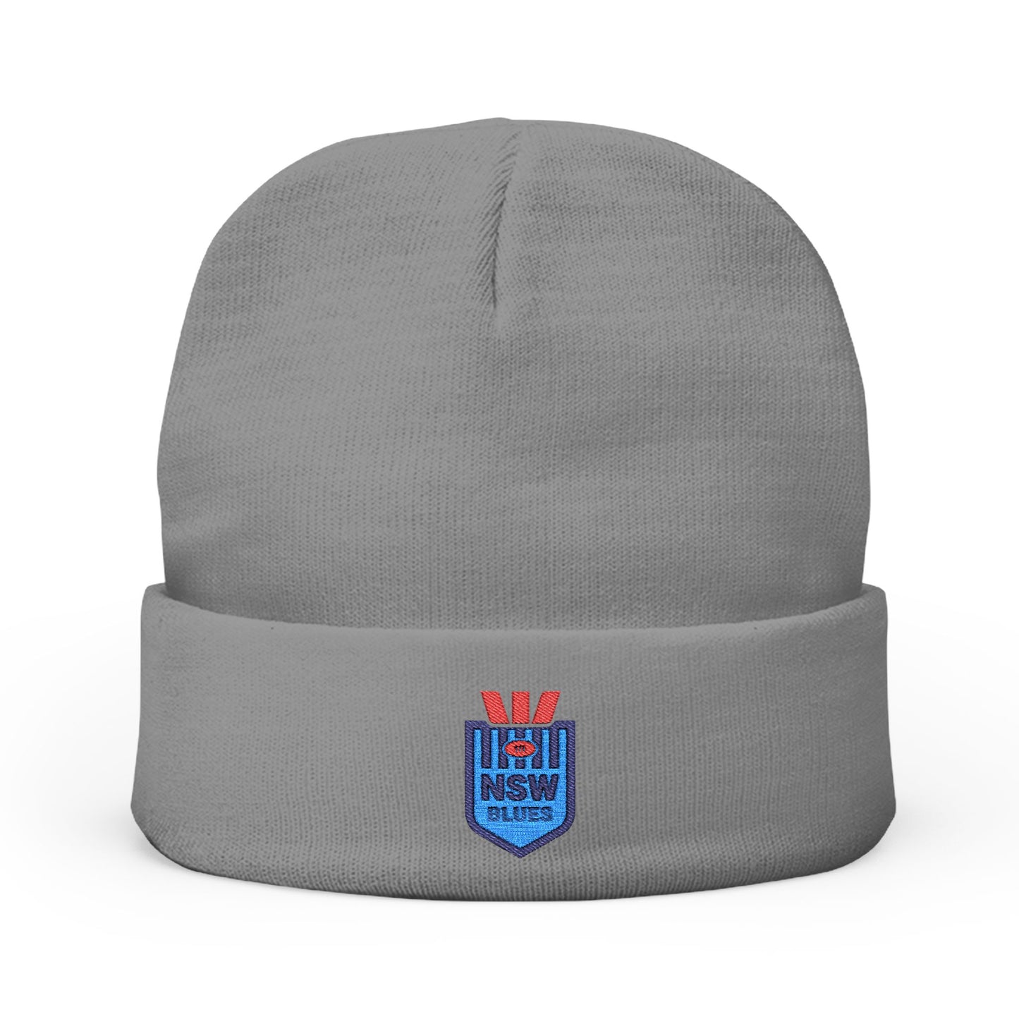 Knit Beanie (Embroidery) - NSW State of Origin