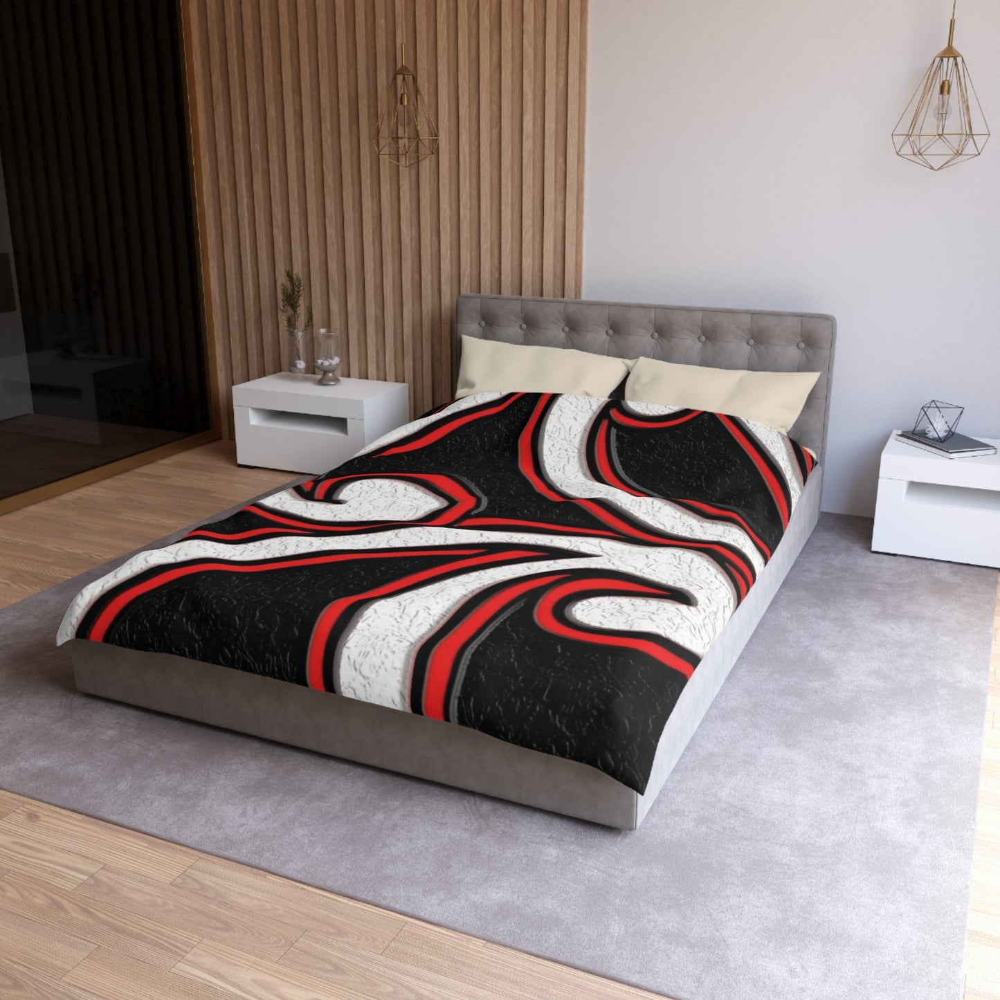 Maori Koru Inspired Microfiber Duvet Cover