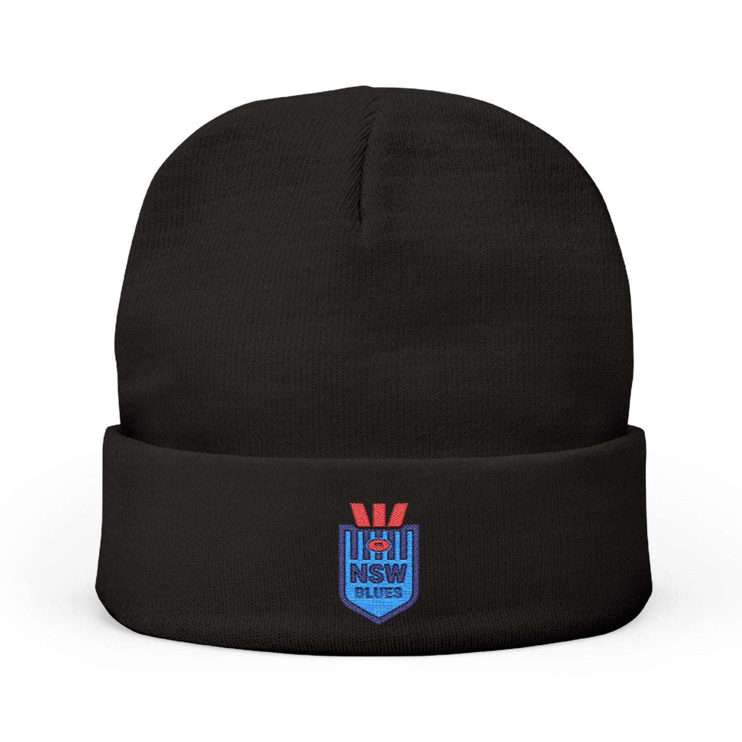 Knit Beanie (Embroidery) - NSW State of Origin
