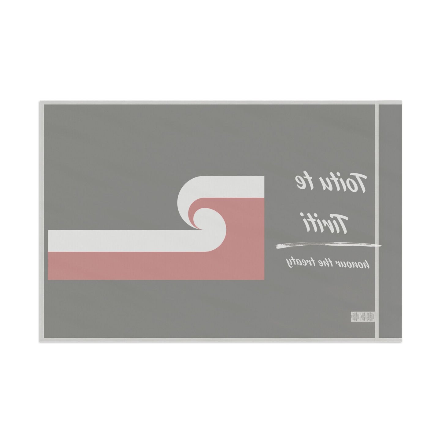 Tino Rangatiratanga & Toitu te Tiriti Single Sided Flag Ver 2 ( 3 sizes available)