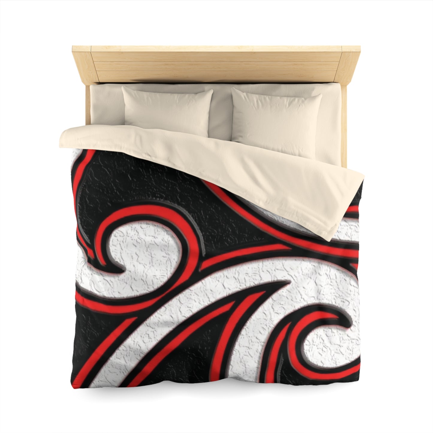 Maori Koru Inspired Microfiber Duvet Cover