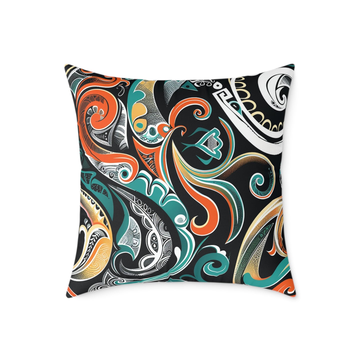 Square Poly Canvas Pillow
