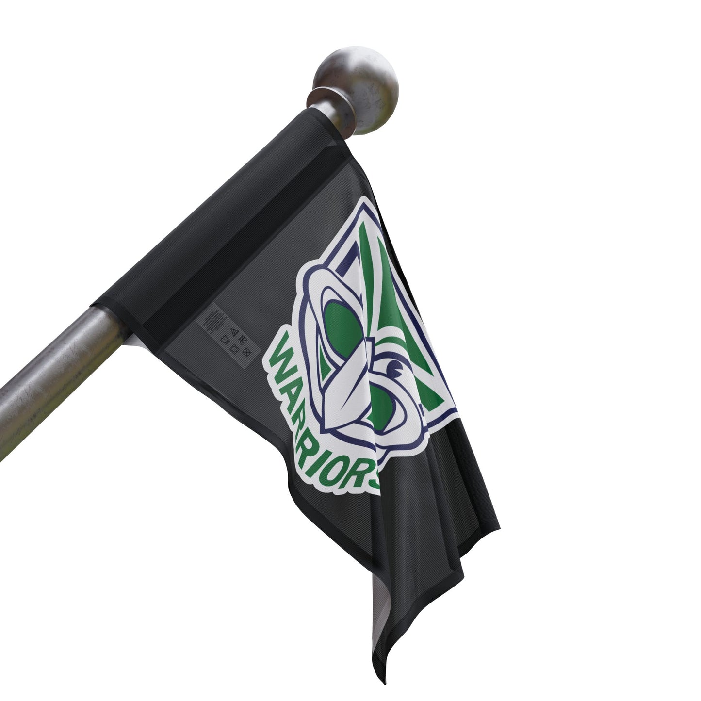 NZ Warriors Single Sided Black Flag ( 3 sizes available)