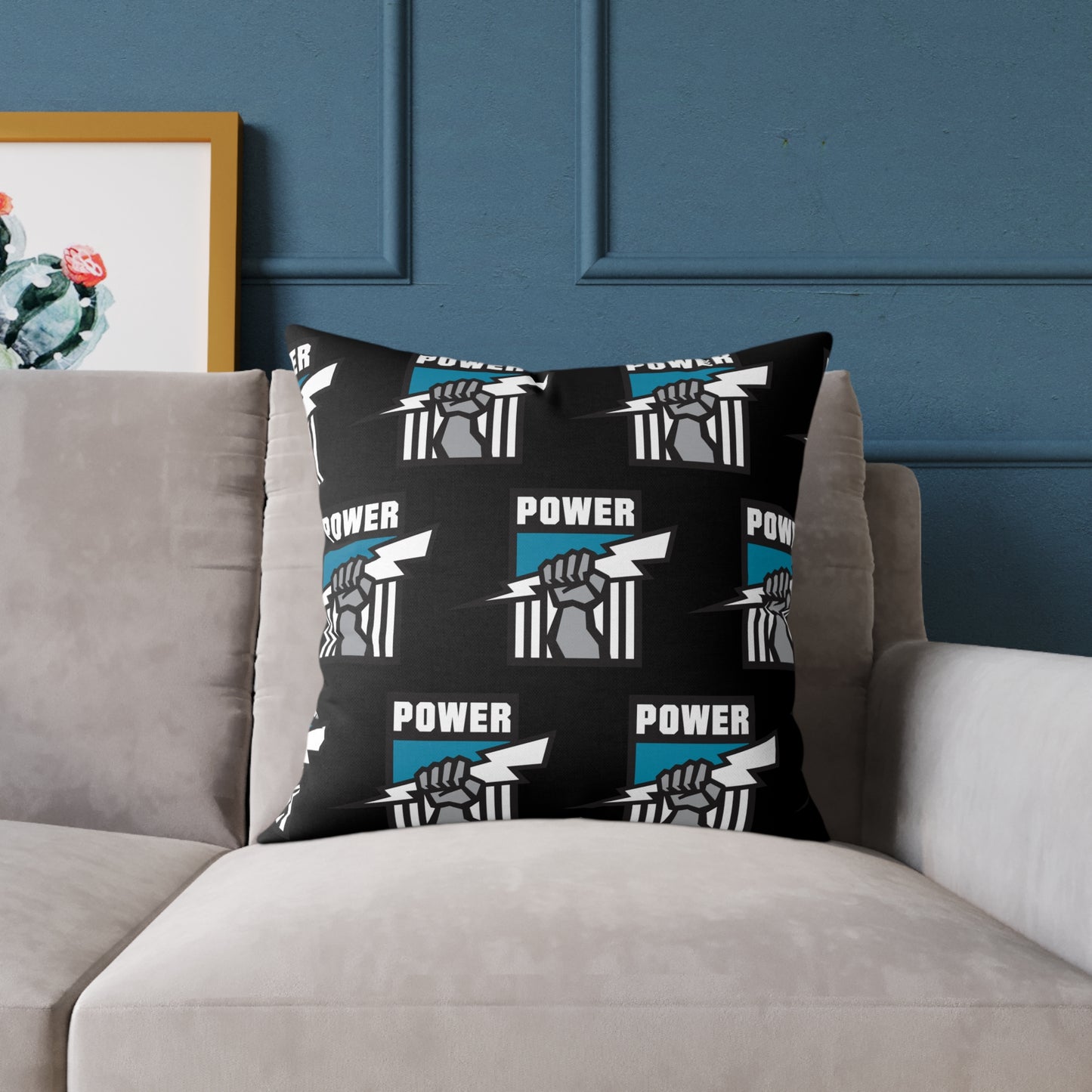 Square Poly Canvas Pillow