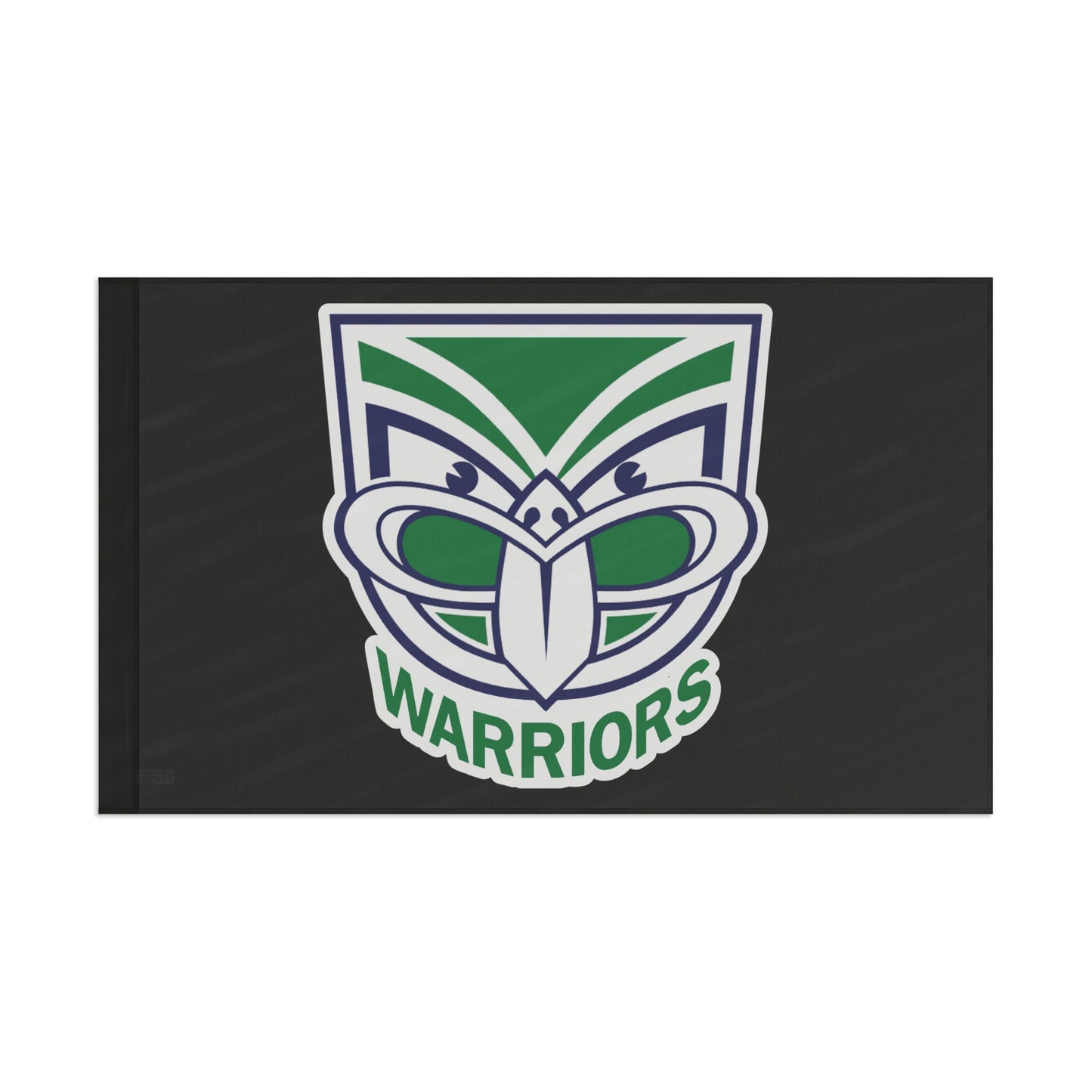 NZ Warriors Single Sided Black Flag ( 3 sizes available)