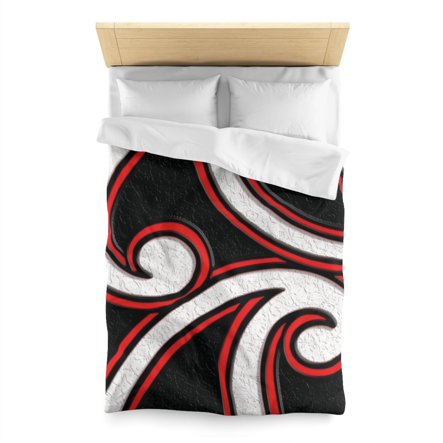 Maori Koru Inspired Microfiber Duvet Cover
