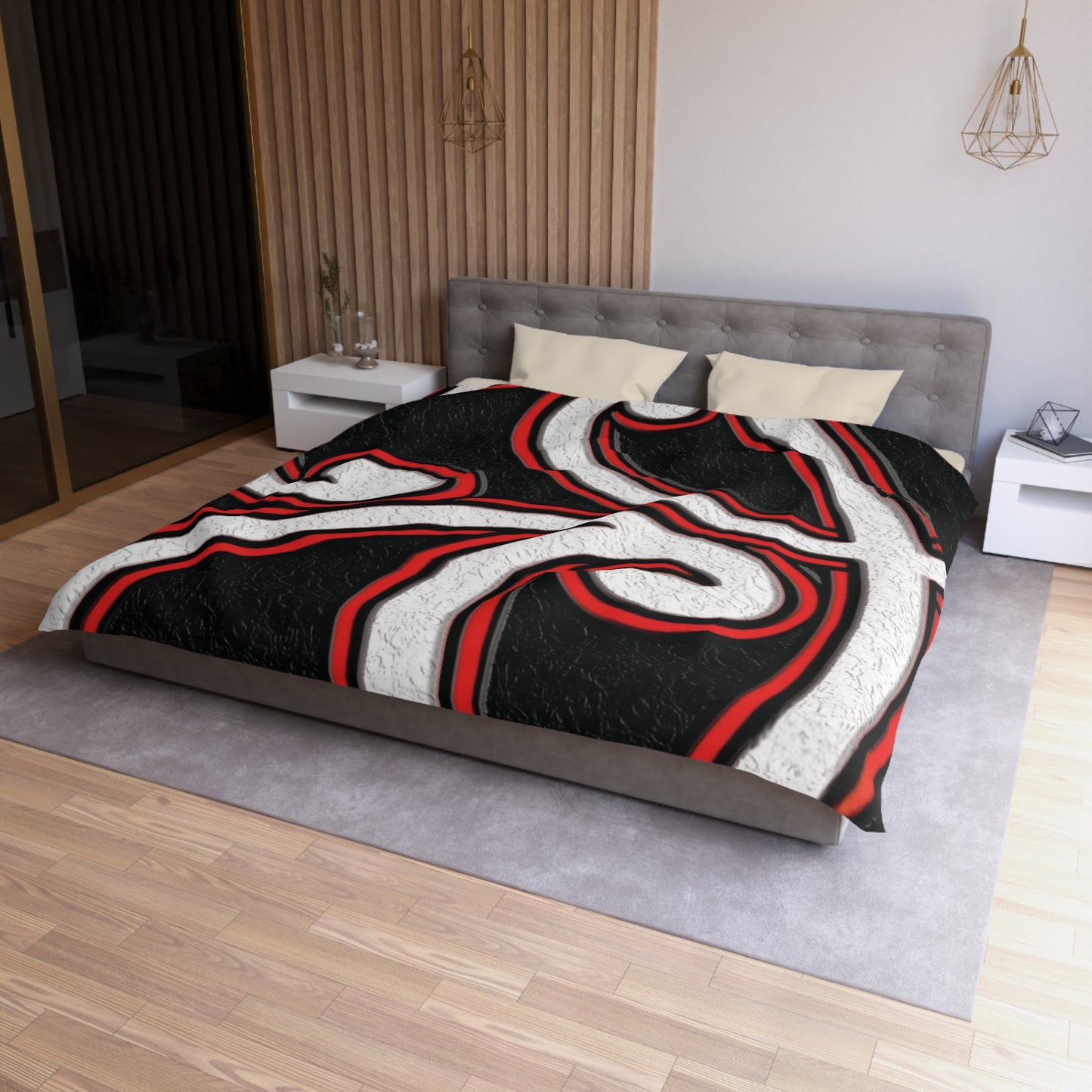 Maori Koru Inspired Microfiber Duvet Cover