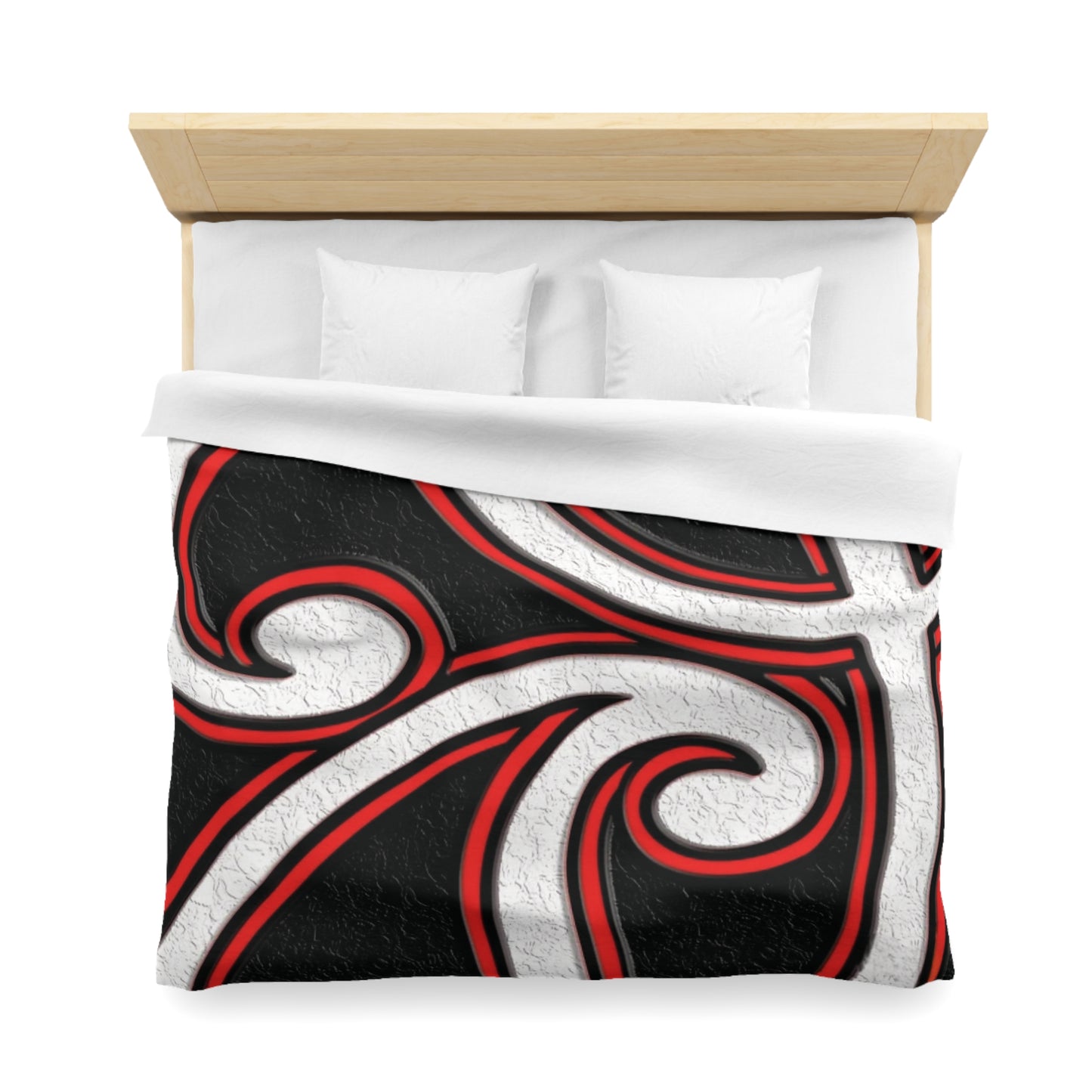 Maori Koru Inspired Microfiber Duvet Cover