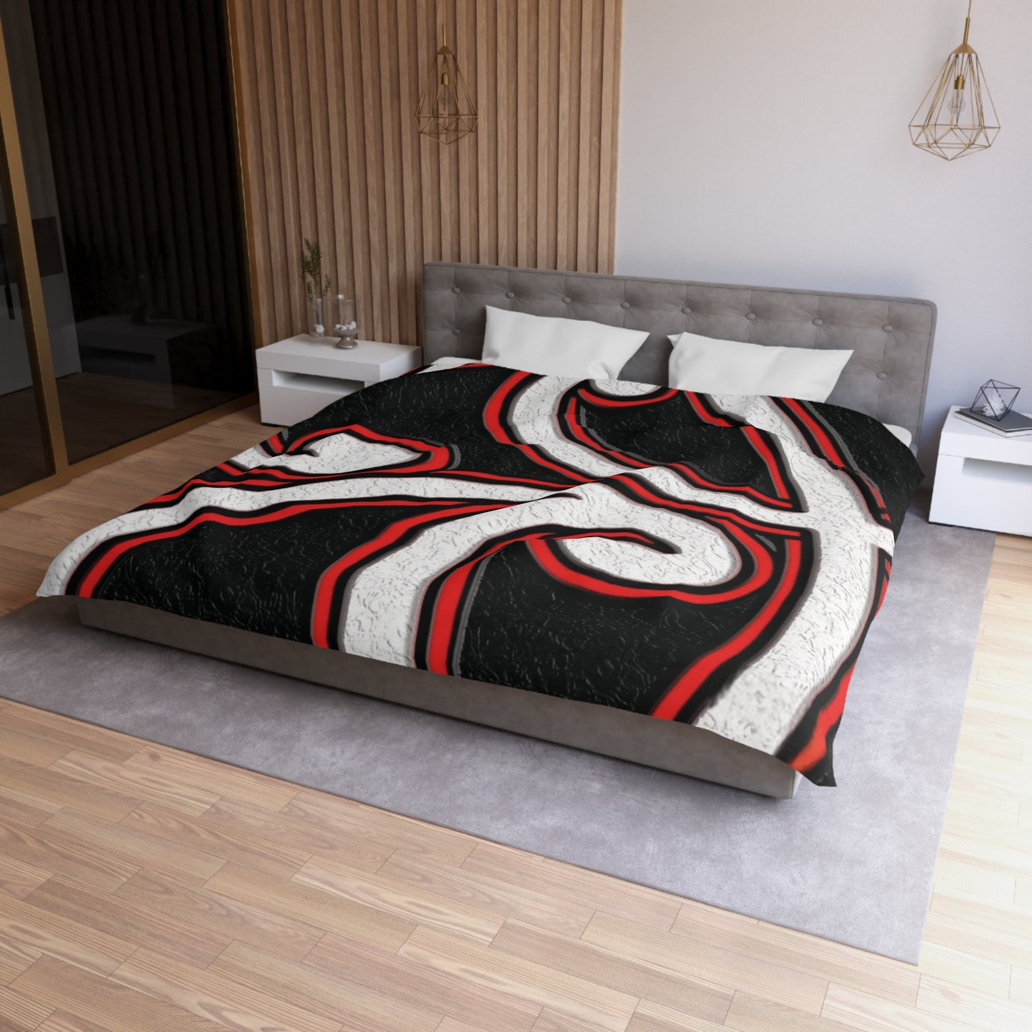 Maori Koru Inspired Microfiber Duvet Cover