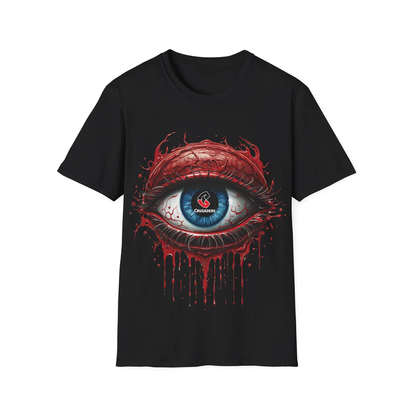 Canterbury Crusaders Eye Plain Crew Neck T-Shirt (made in-house)