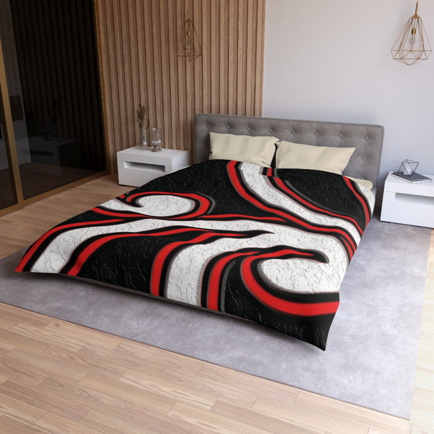 Maori Koru Inspired Microfiber Duvet Cover