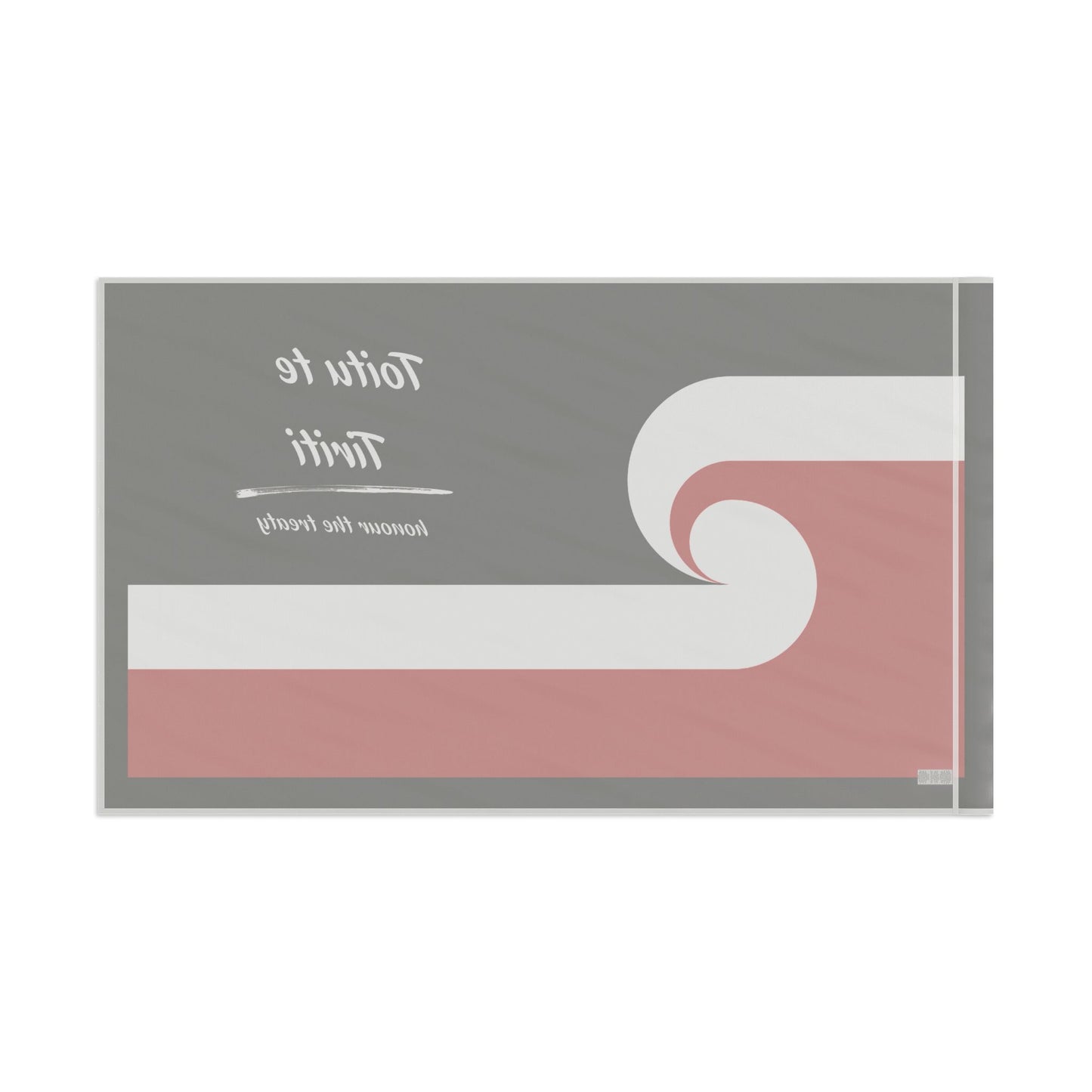 Toitu te Tiriti & Tino Rangatiratanga - Honour the Treaty Flag -
