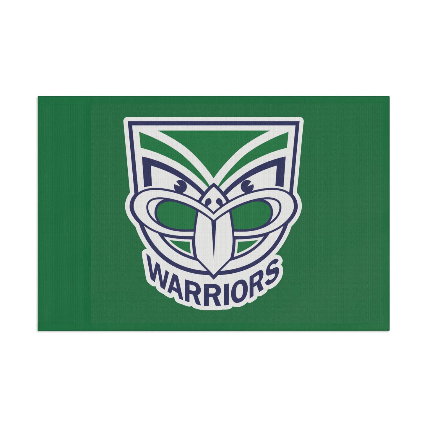 NZ Warriors Single Sided Dark Green Flag ( 3 sizes available)