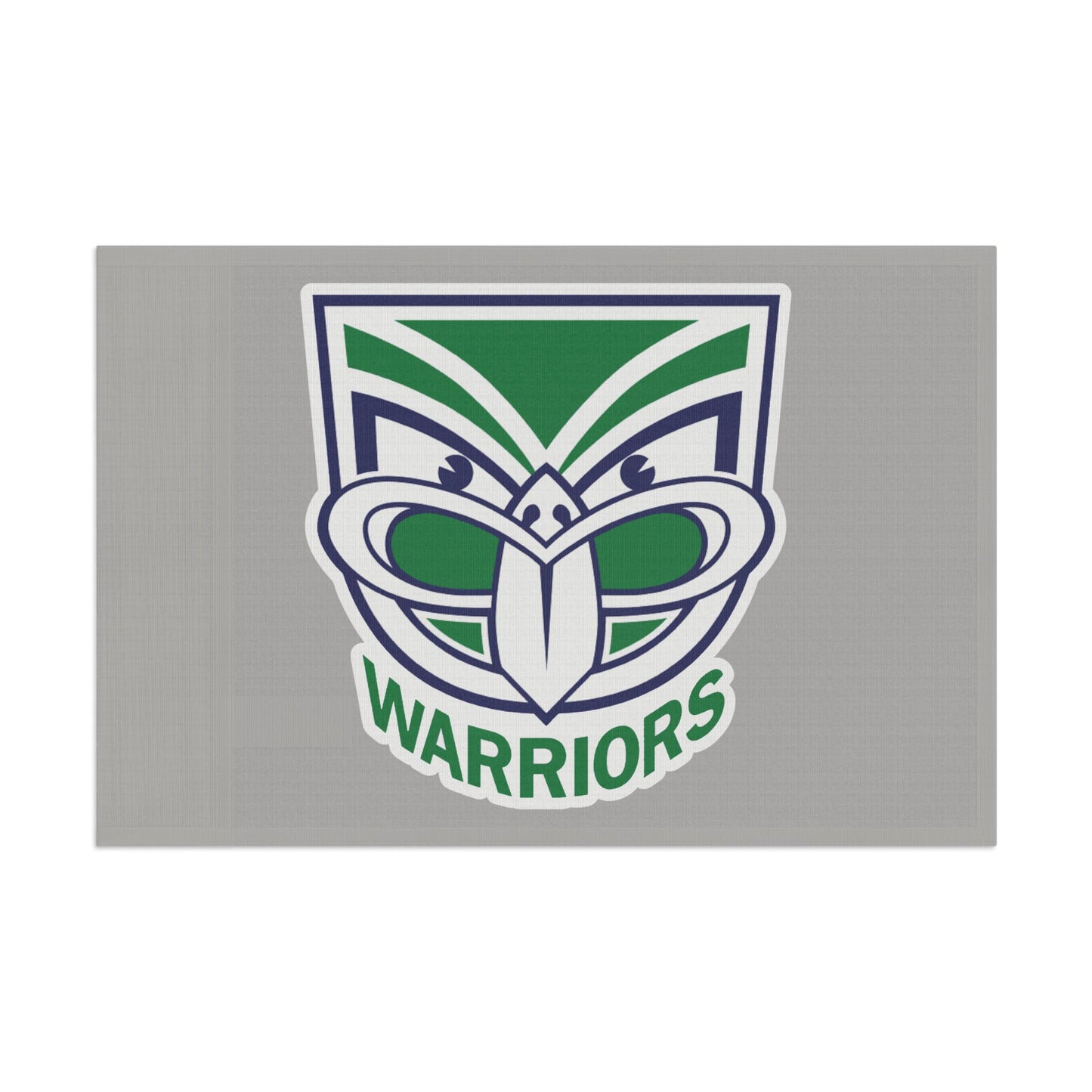 NZ Warriors Single Sided Light Grey Flag ( 3 sizes available)