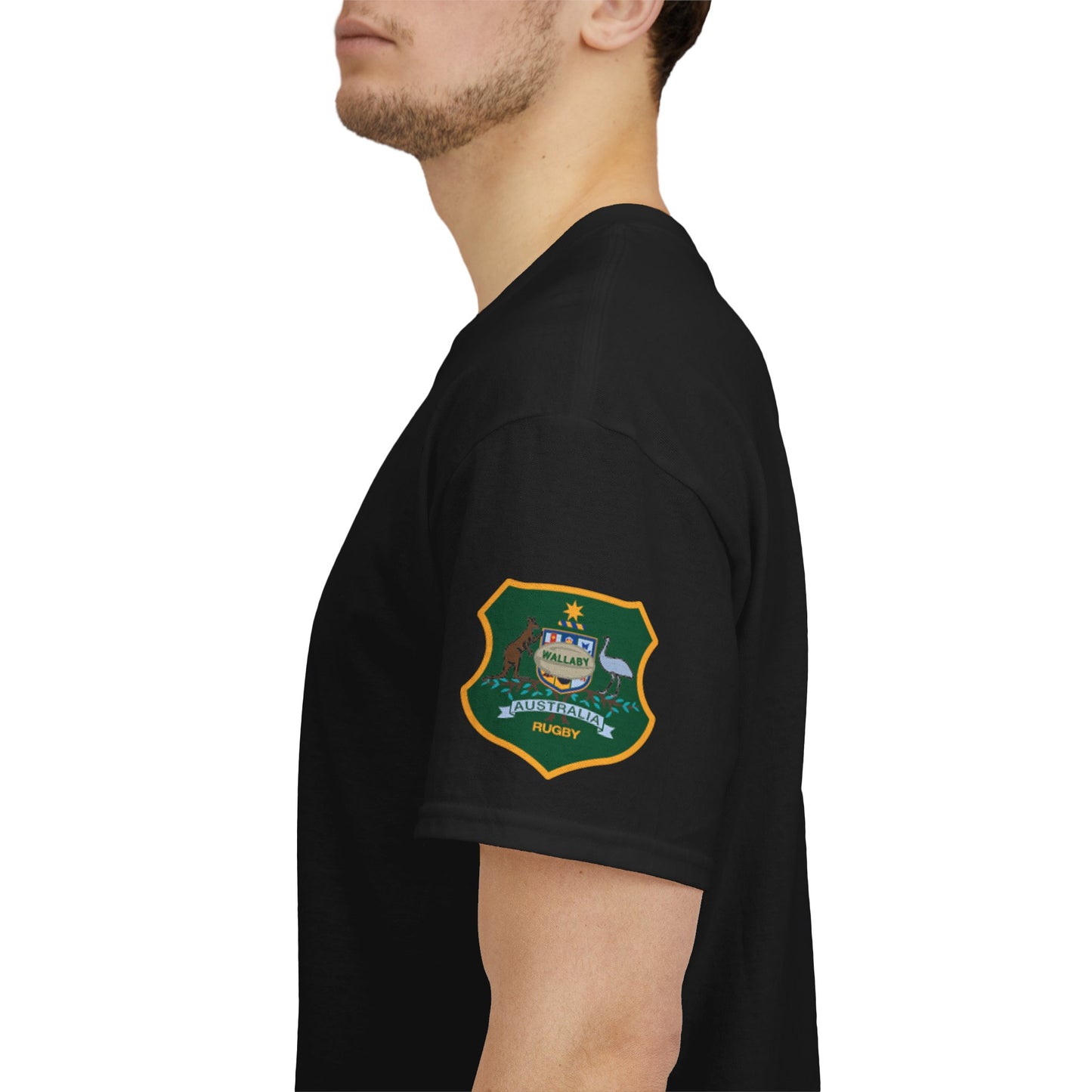 Sport-Inspired Unisex Heavy Cotton Tee with Lions Rugby Tour 2025 - Lion & Roo Design (UK Distributor)