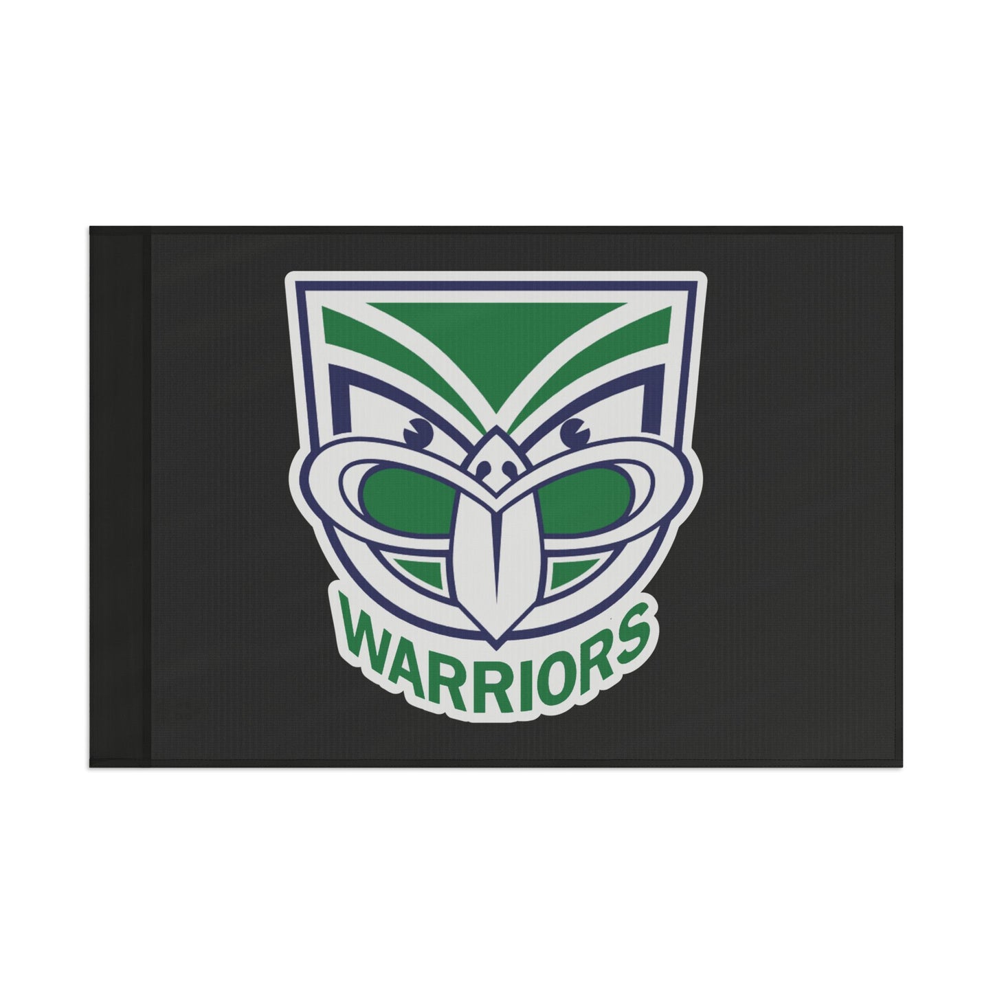 NZ Warriors Single Sided Black Flag ( 3 sizes available)