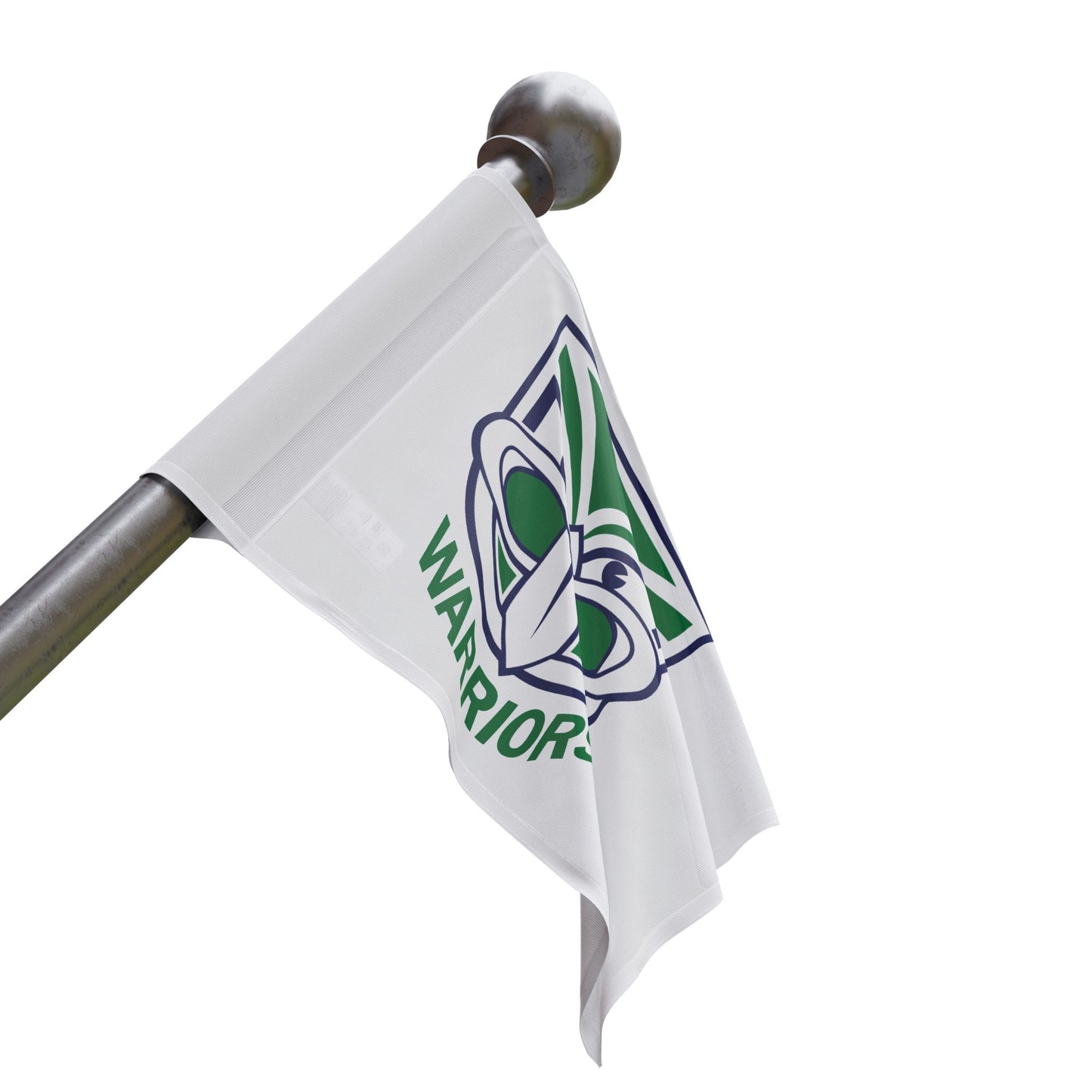 NZ Warriors Single Sided White Flag ( 3 sizes available)