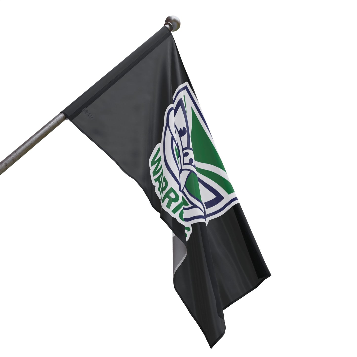 NZ Warriors Single Sided Black Flag ( 3 sizes available)