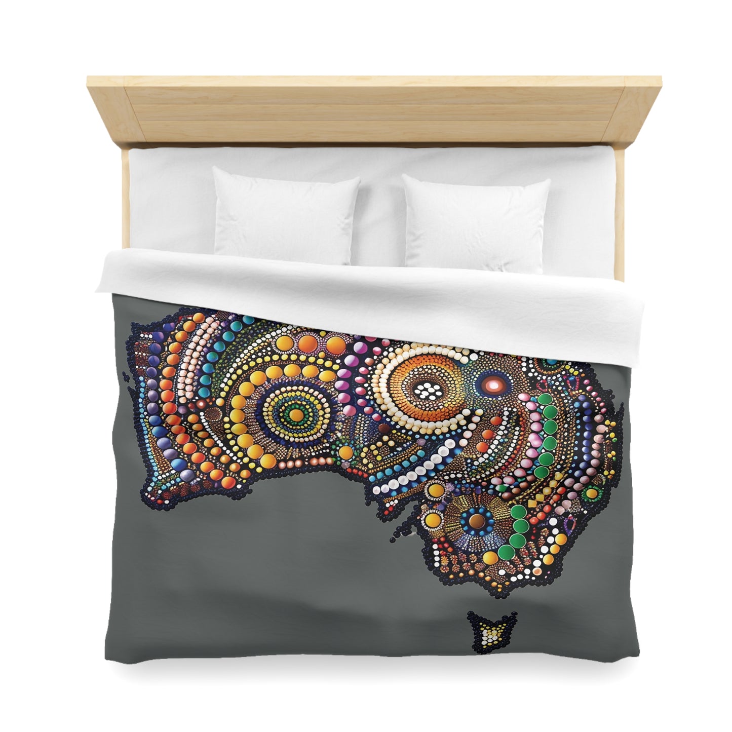Australian Indigenous Inspired Microfiber Duvet Cover