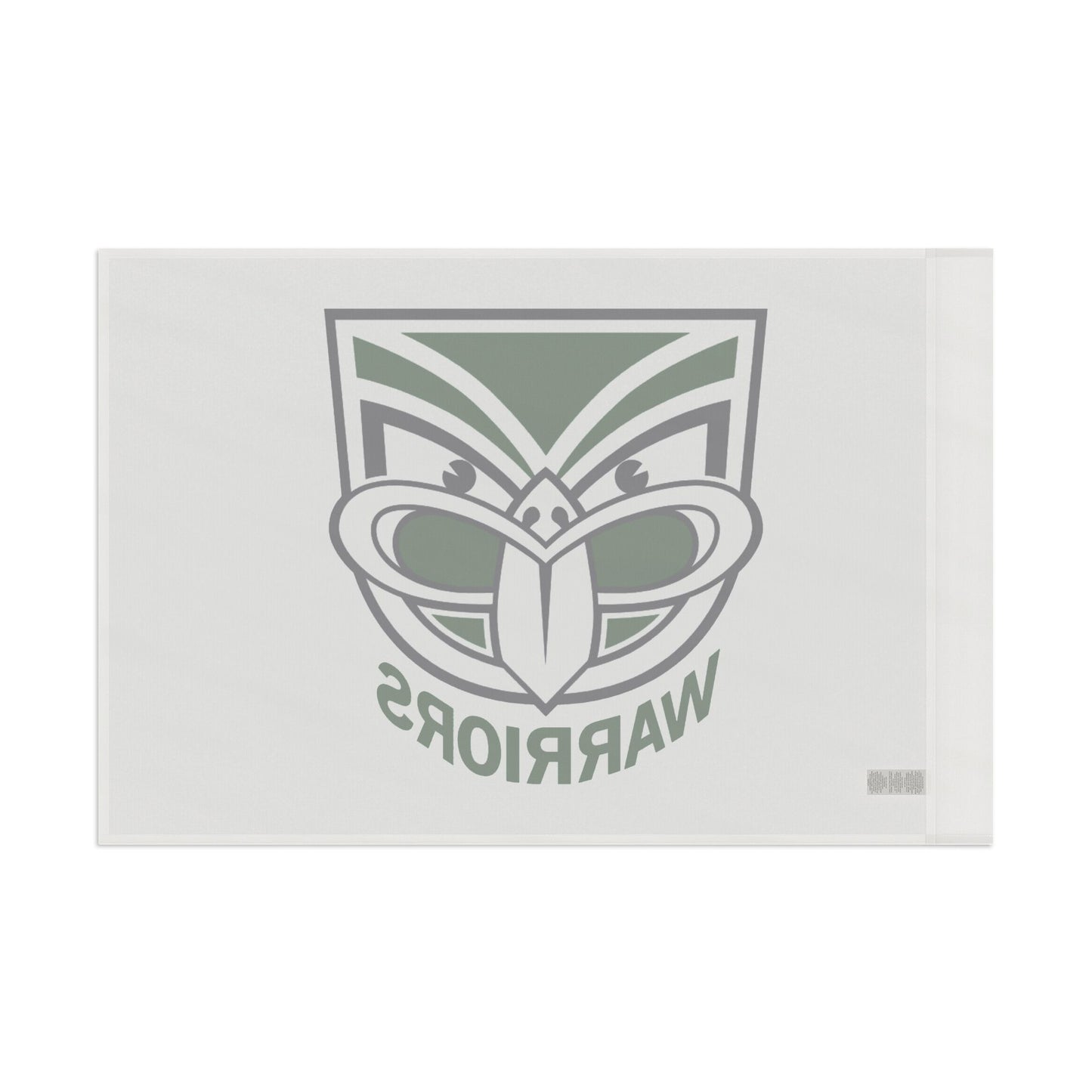 NZ Warriors Single Sided White Flag ( 3 sizes available)