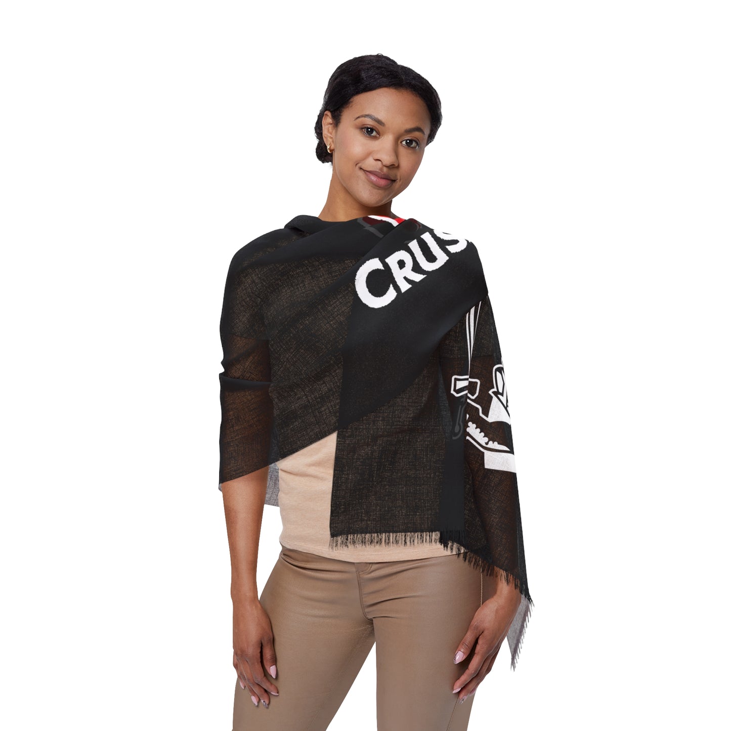 Crusaders Light Scarf - Cozy Sports Ensemble, Perfect for Game Days, Gift for Fans, Cheer Accessories, Cold Weather Wear