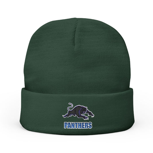 Knit Beanie (Embroidery) - Penrith Panthers