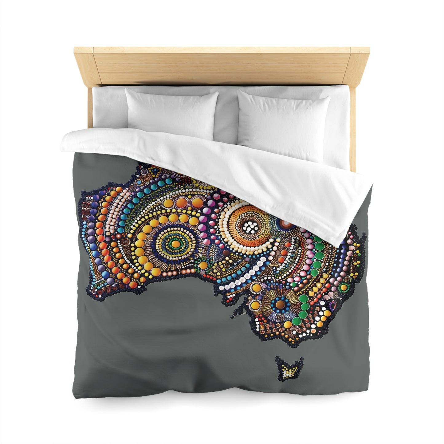 Australian Indigenous Inspired Microfiber Duvet Cover