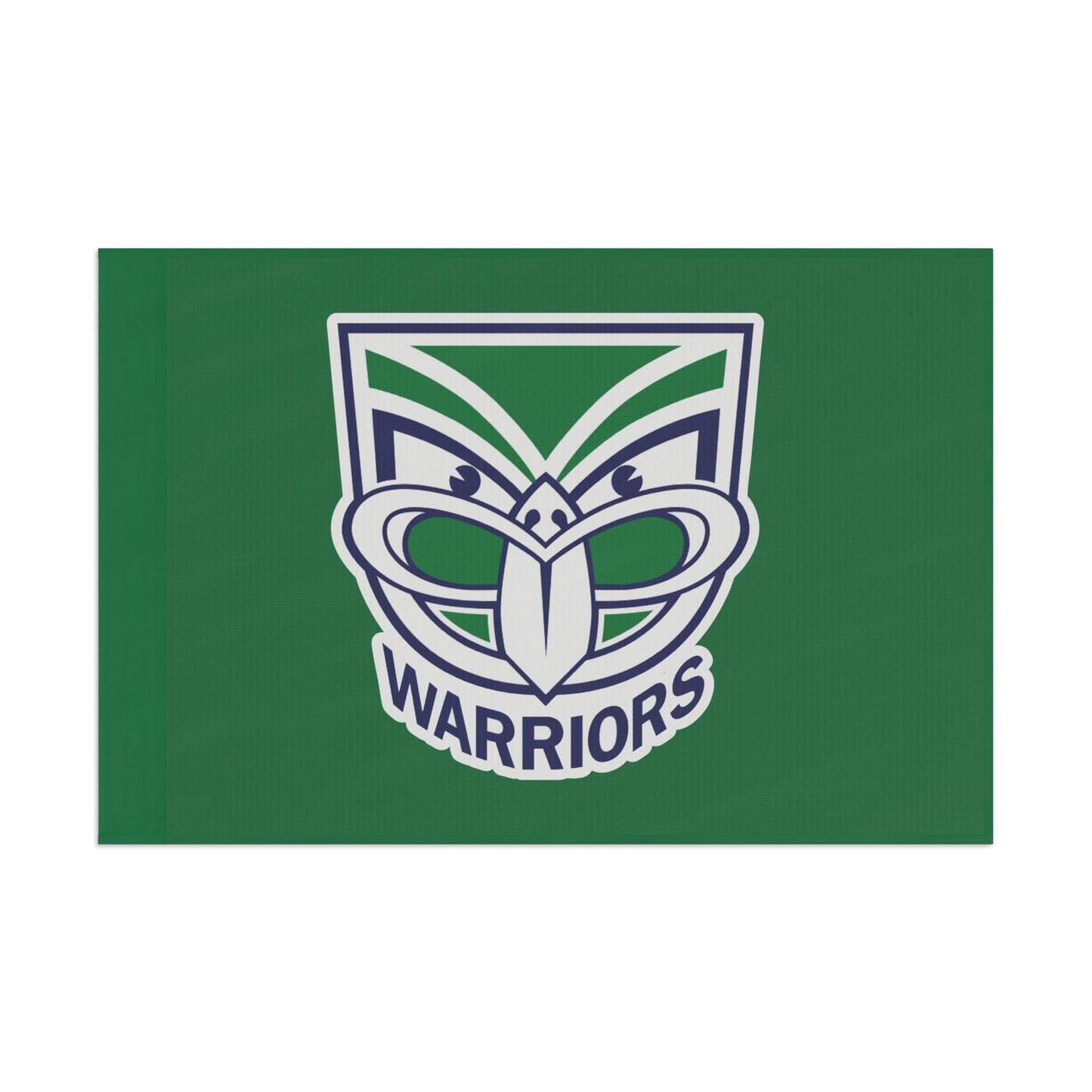 NZ Warriors Single Sided Dark Green Flag ( 3 sizes available)