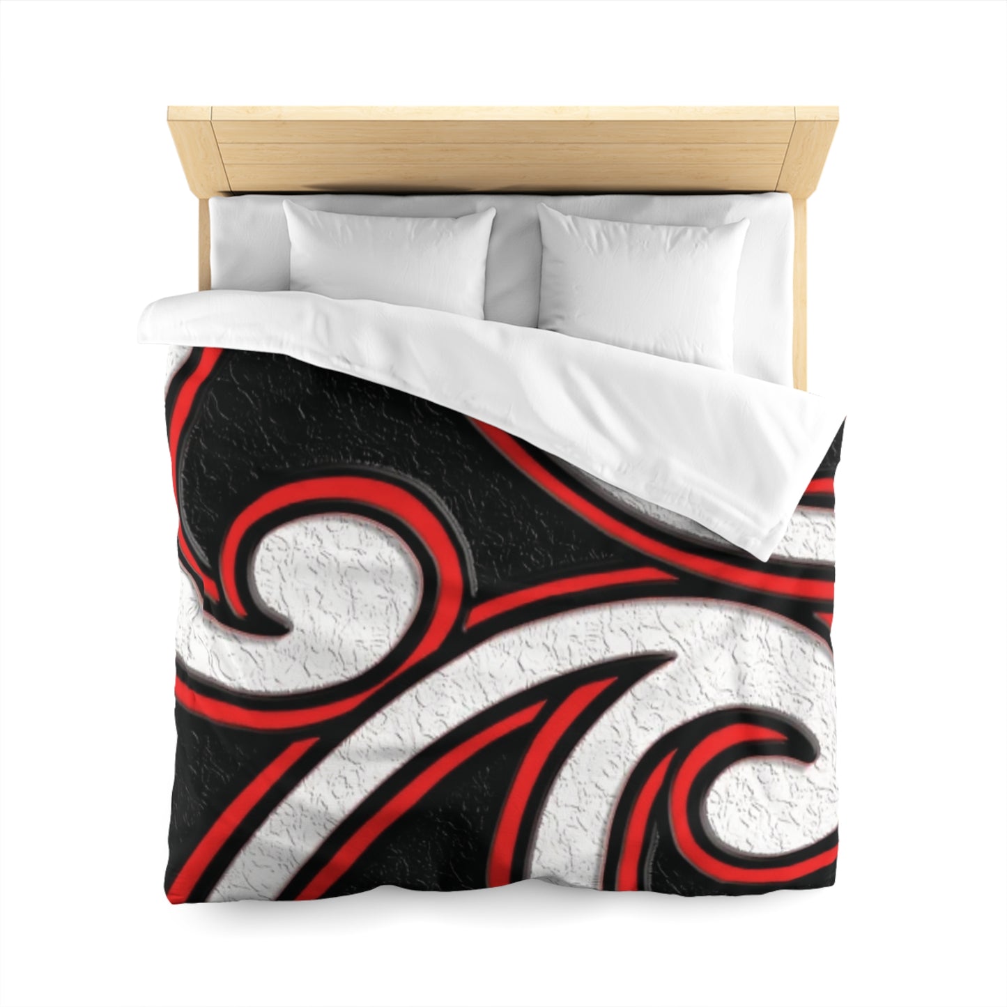 Maori Koru Inspired Microfiber Duvet Cover