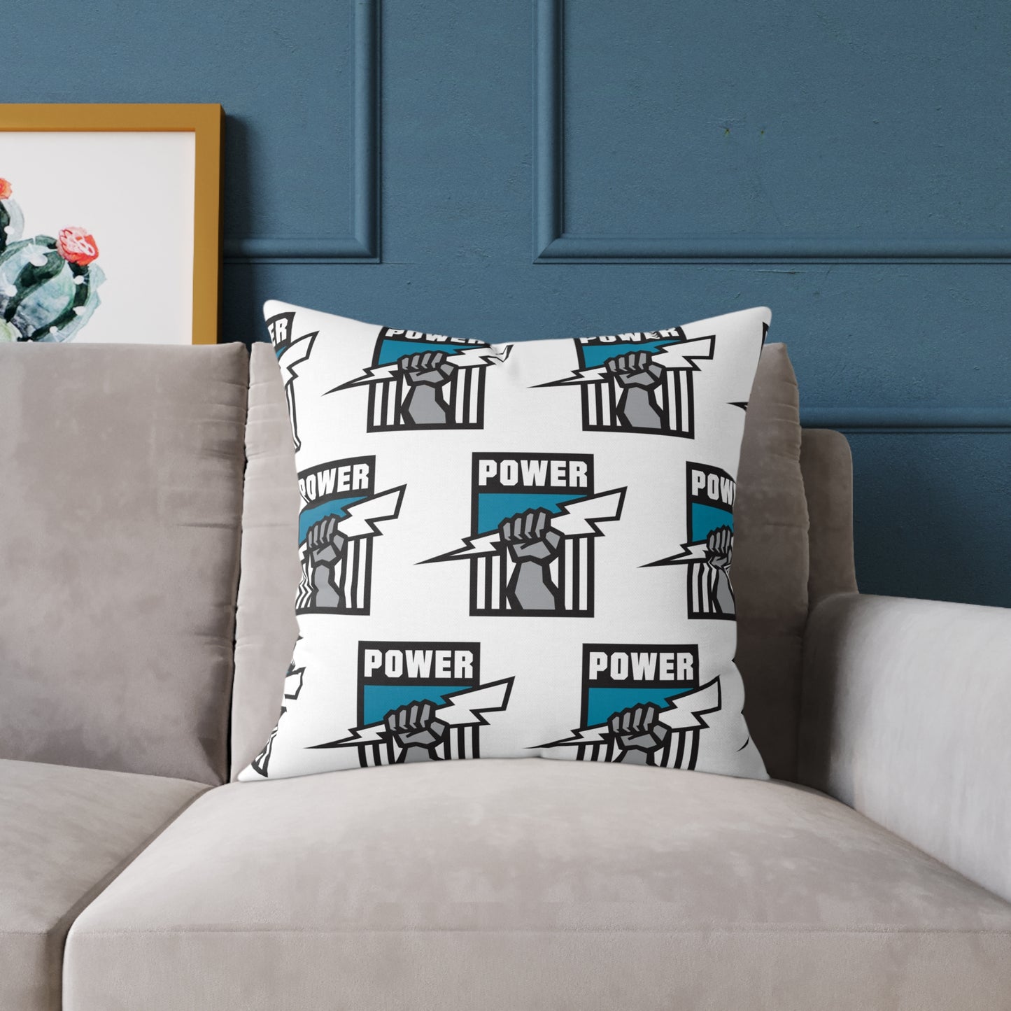 Square Poly Canvas Pillow