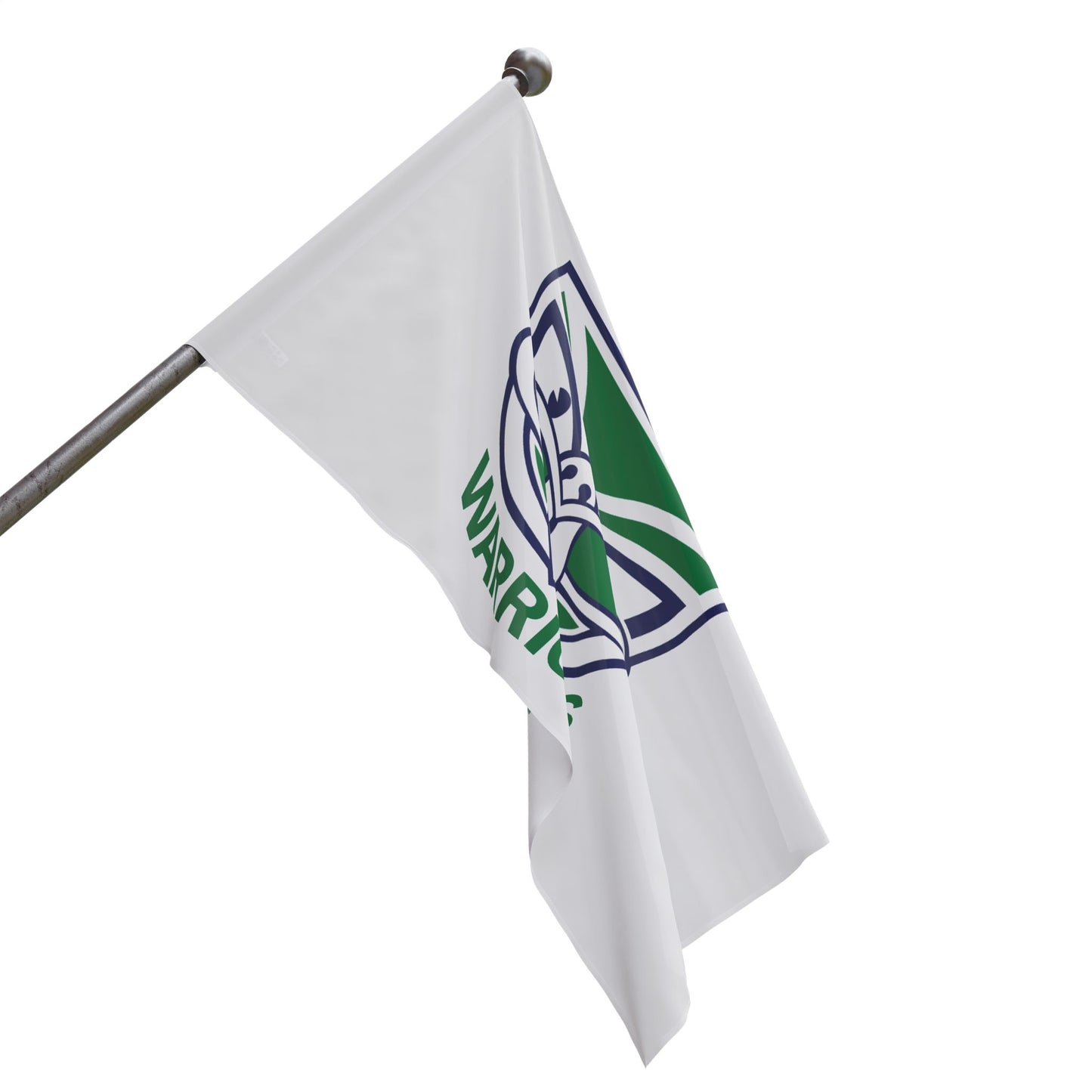 NZ Warriors Single Sided White Flag ( 3 sizes available)